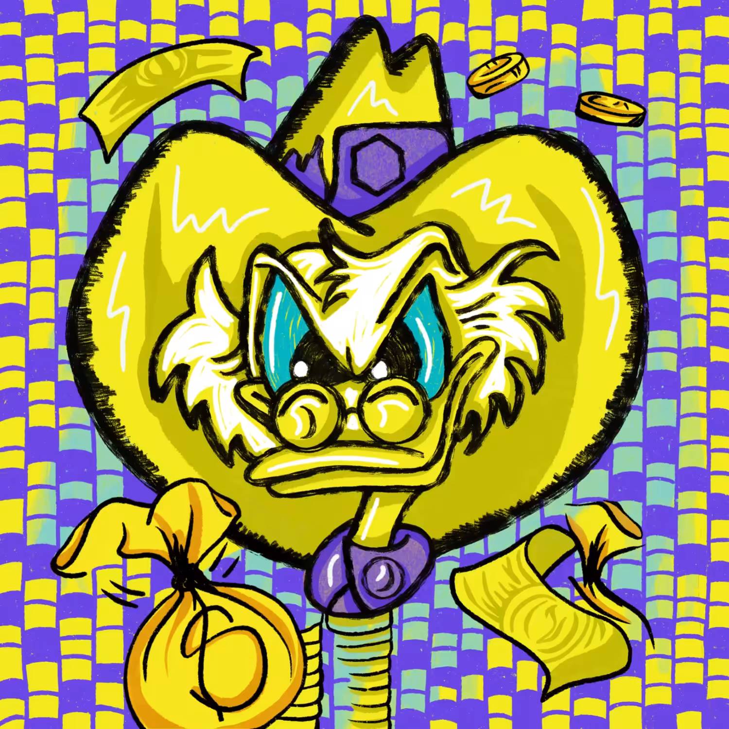 Purple $crooge