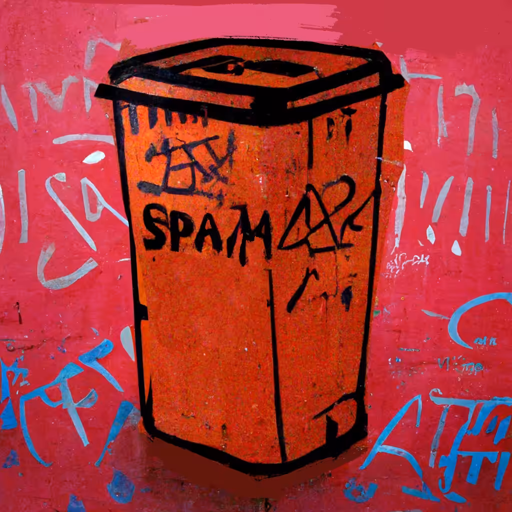 SPAM OVER TRASH # 3
