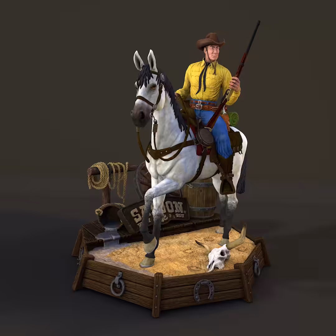 Cowboy - Collectible Statue