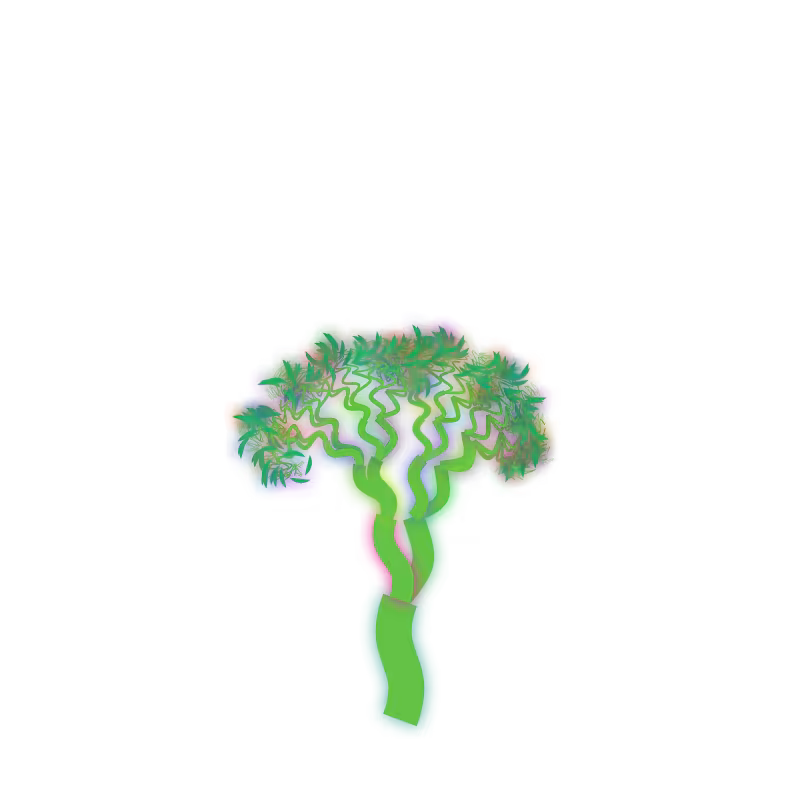 Generative Fractal Tree #14