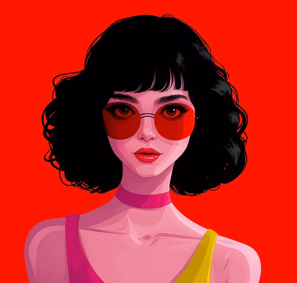 80's girl anime V2
