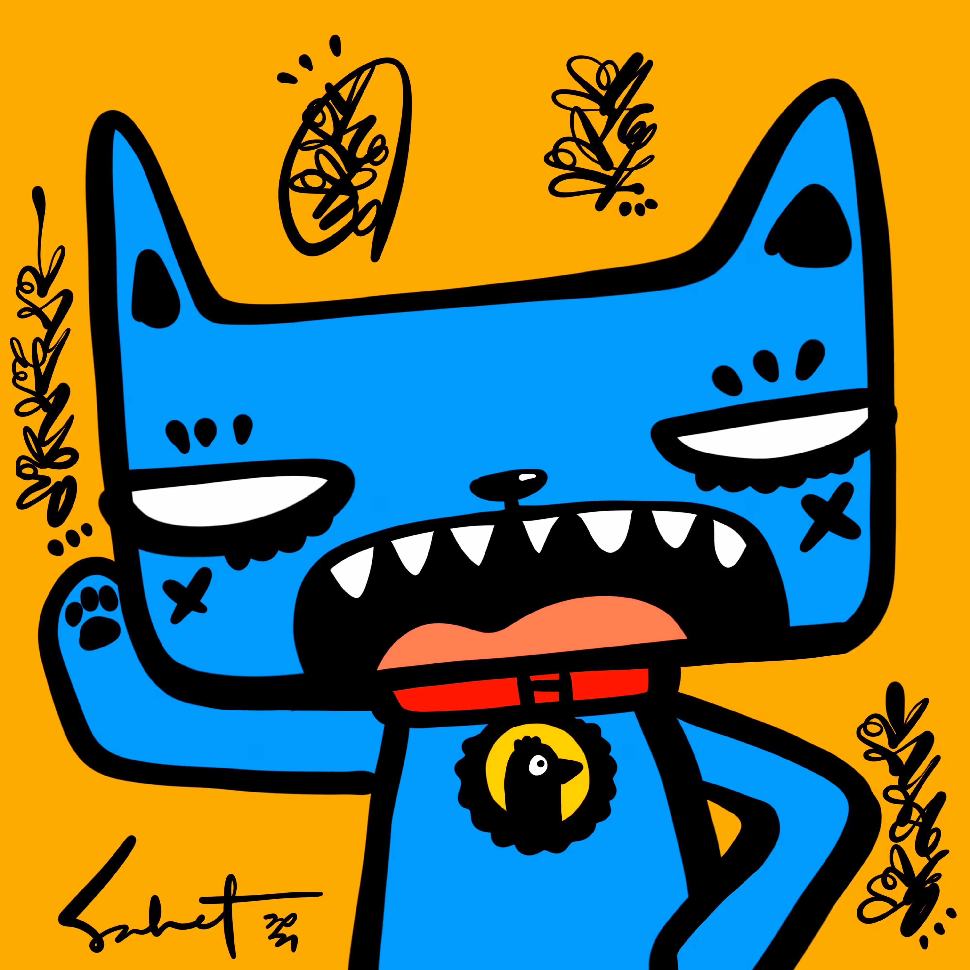 Ugly Kitties by Sabet #295