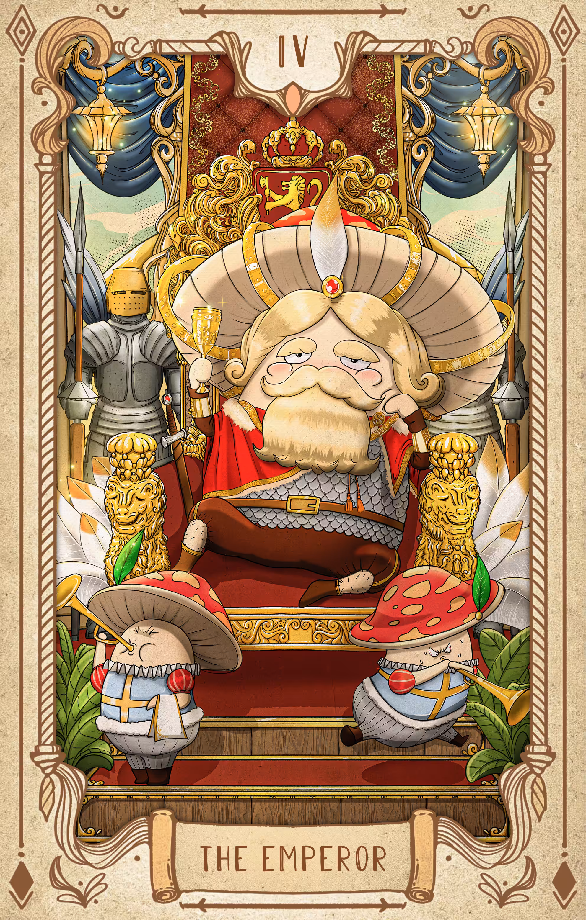 Selasar_Imajinasi Tarot #IV “The Emperor”