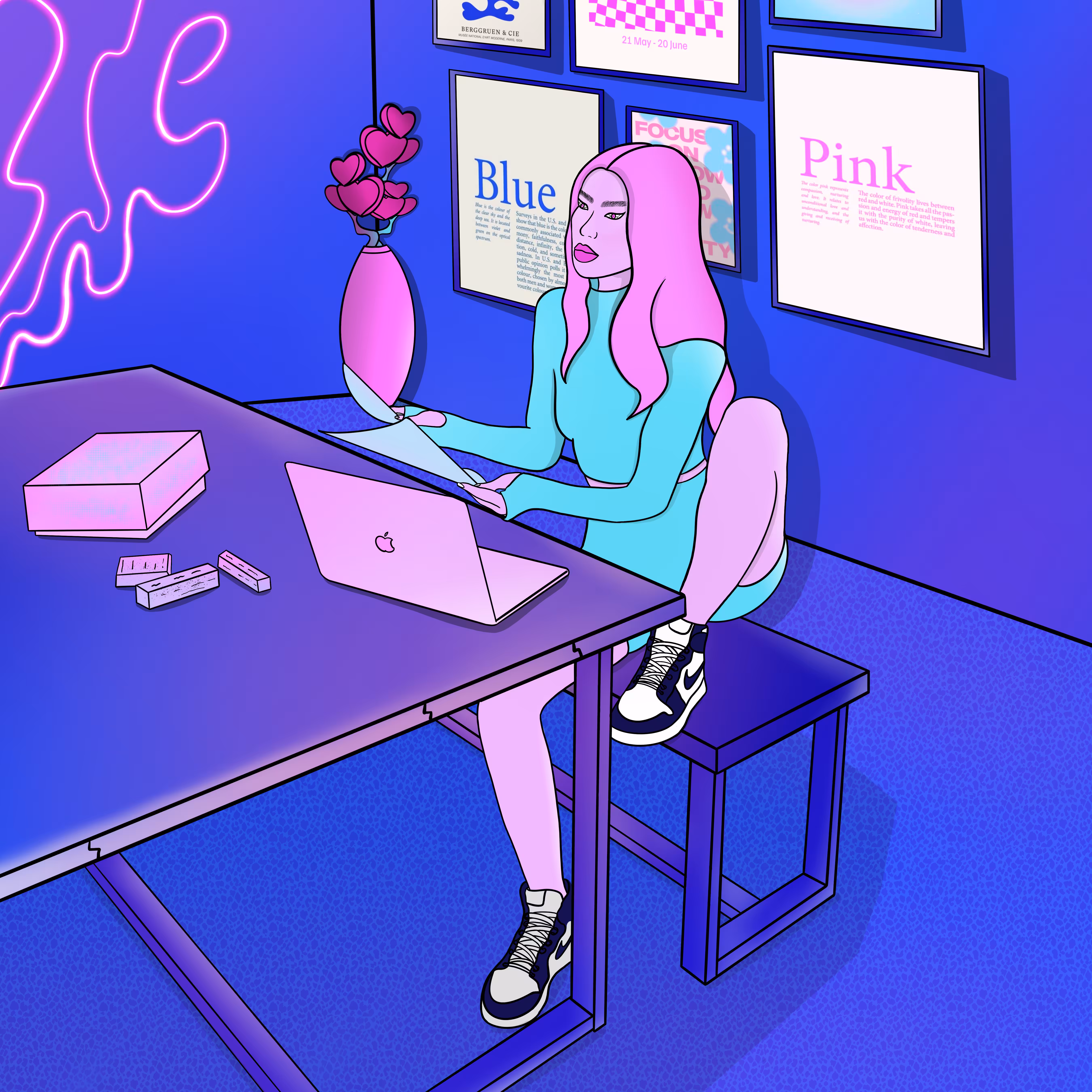 Pink