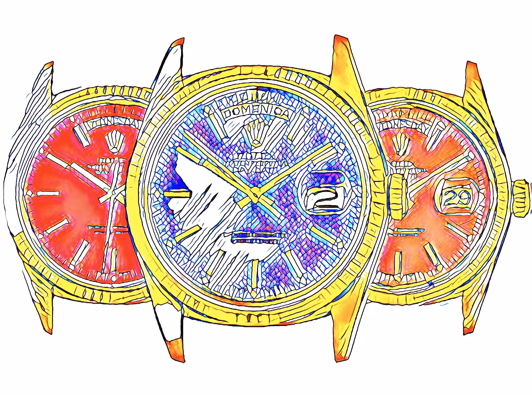 Rolex by FLAVIO SIANO FLEV DD MOSAIC