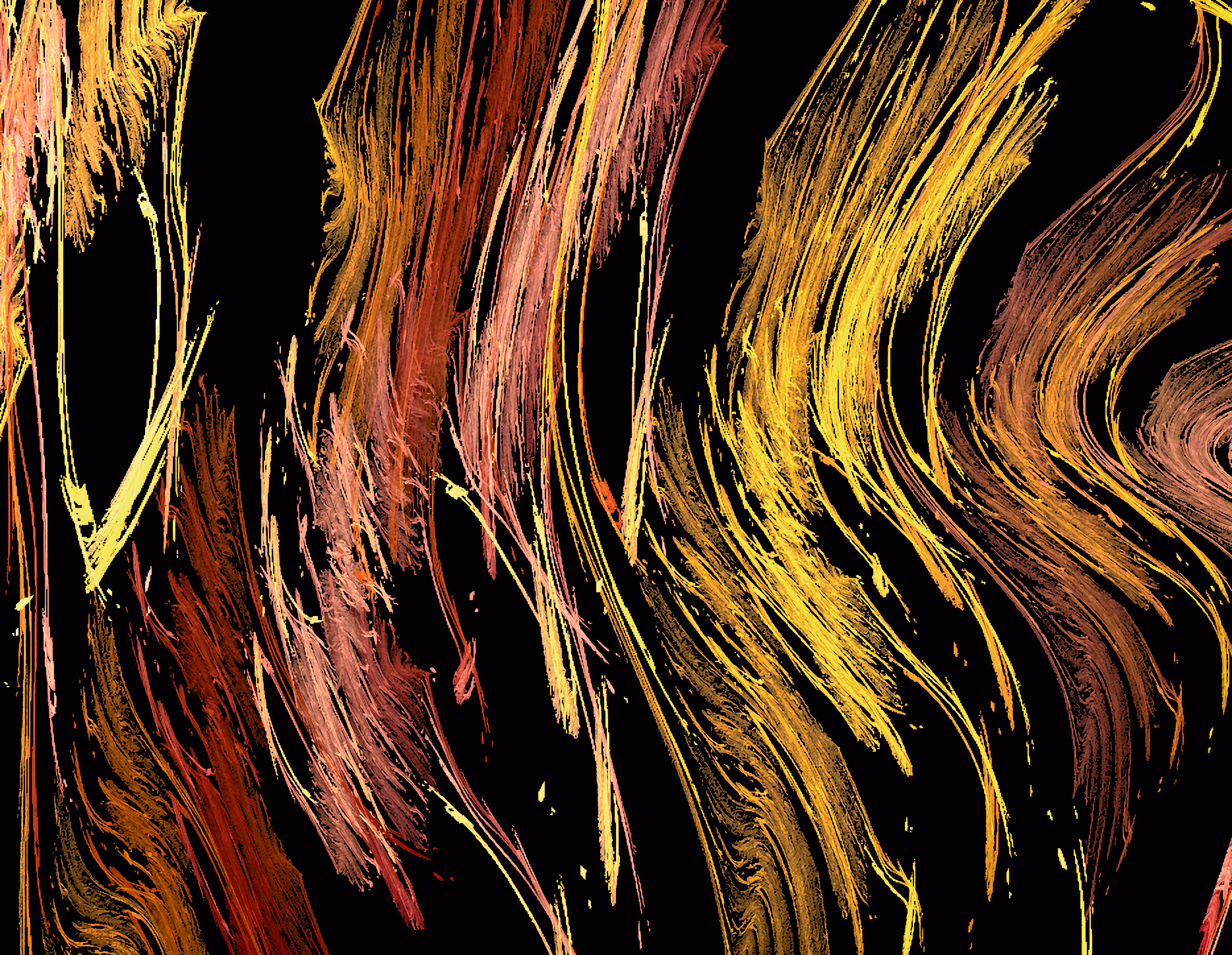Raw Fractal Series - #131 - Wood Grains