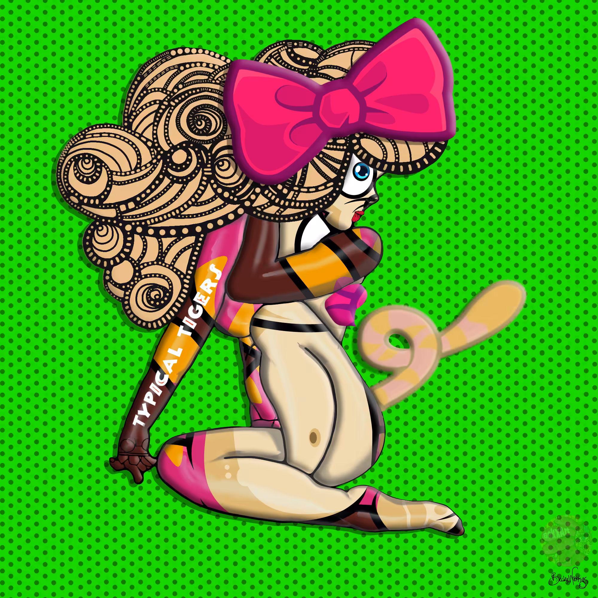 BekxArt / Typical Tigers colab: Kat Woman