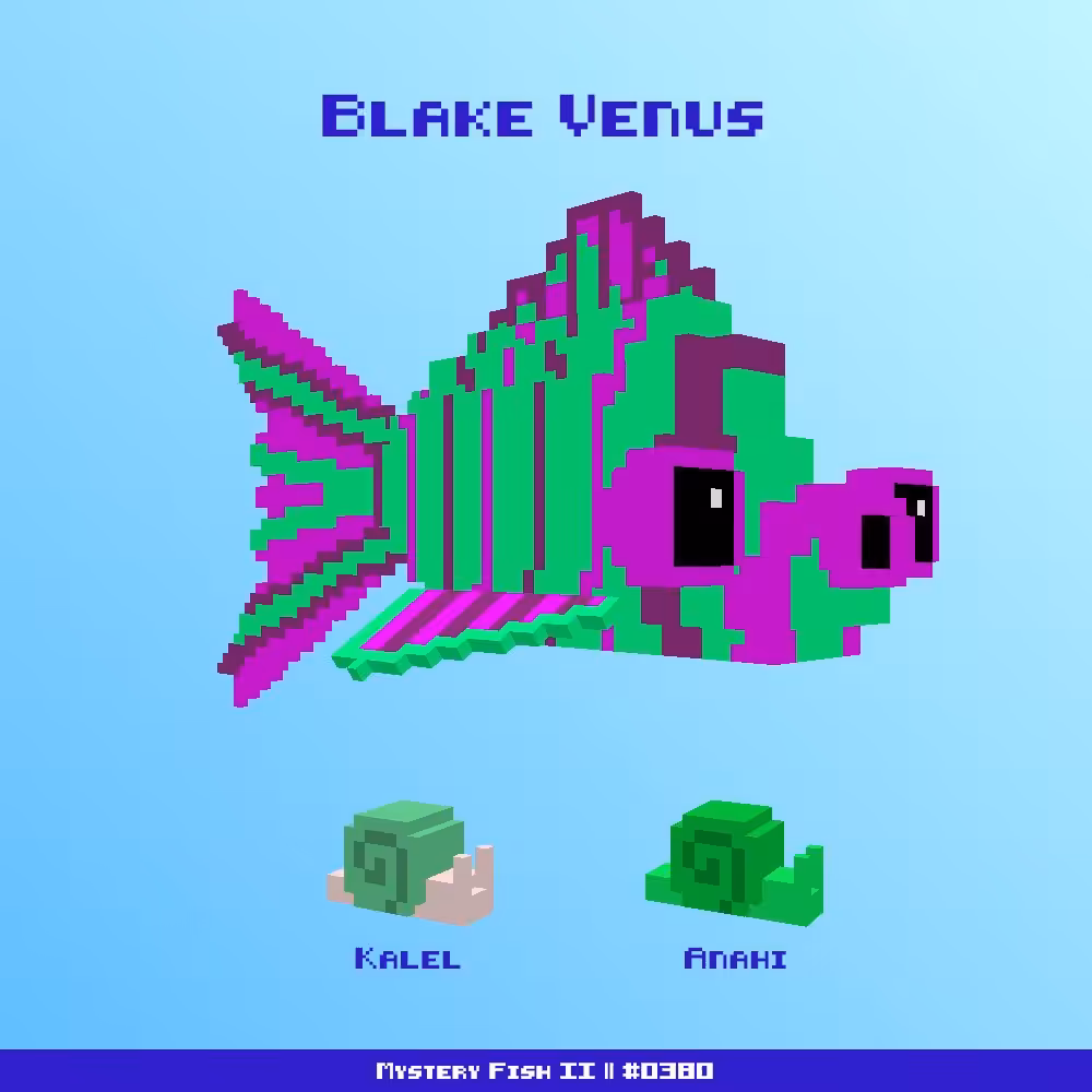 Blake Venus :: Mystery Fish 0380/1000 