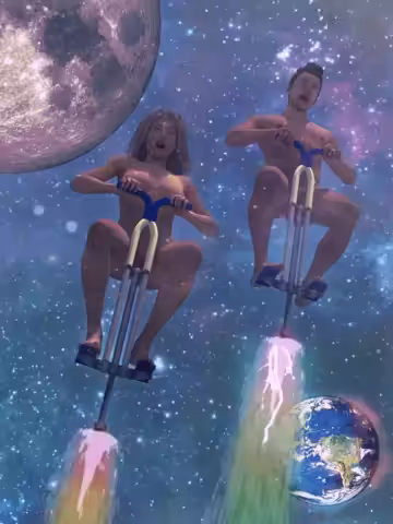 Pogo Stick The Universe