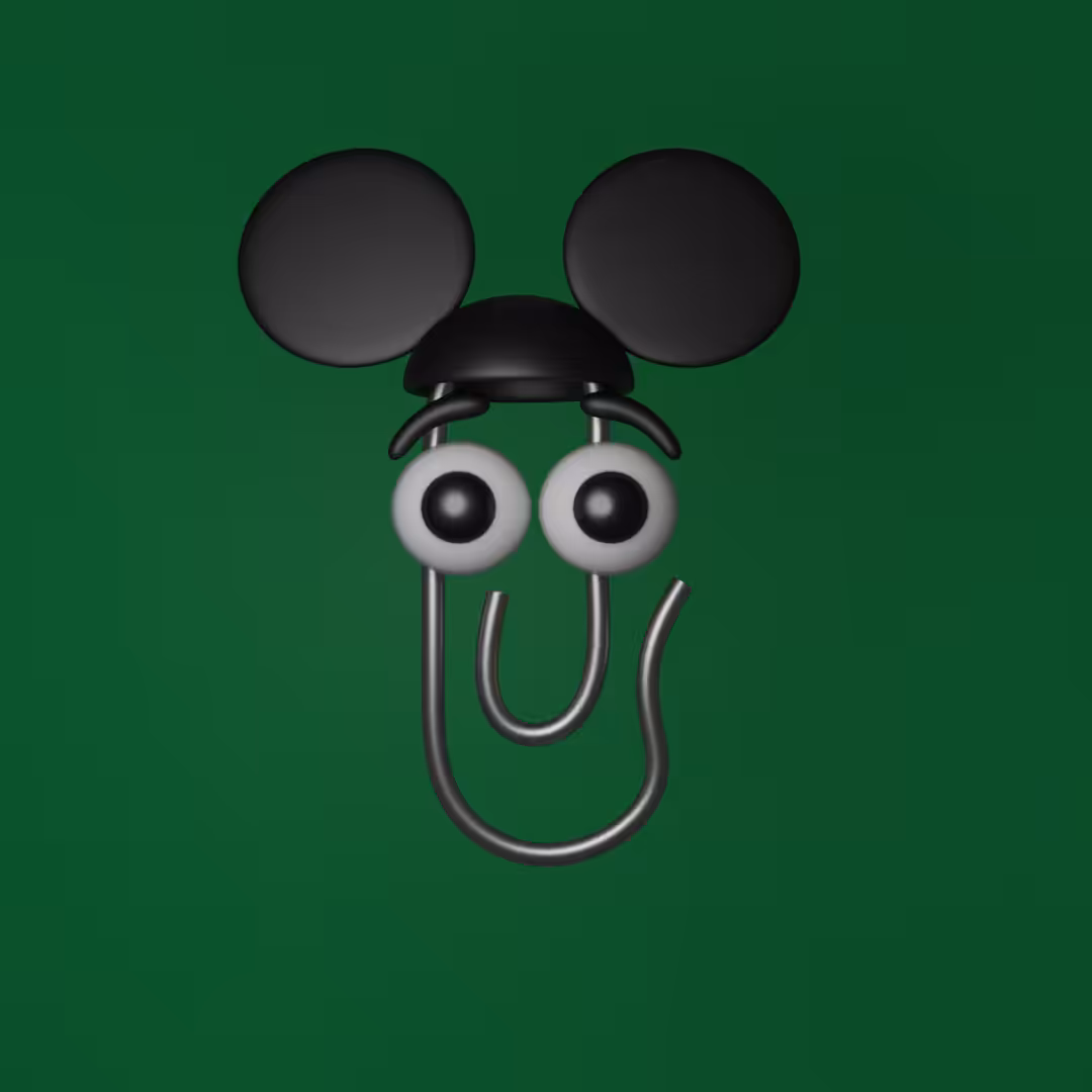 Mickey mouse hat clipo #0058