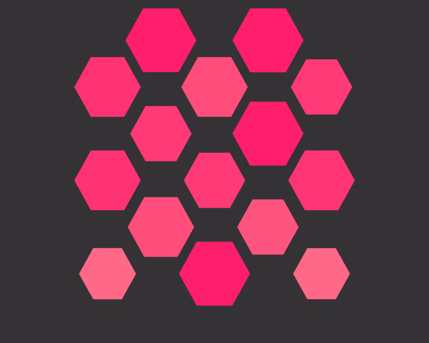 Breathing blocks CSS (Hexagonal edition) #2