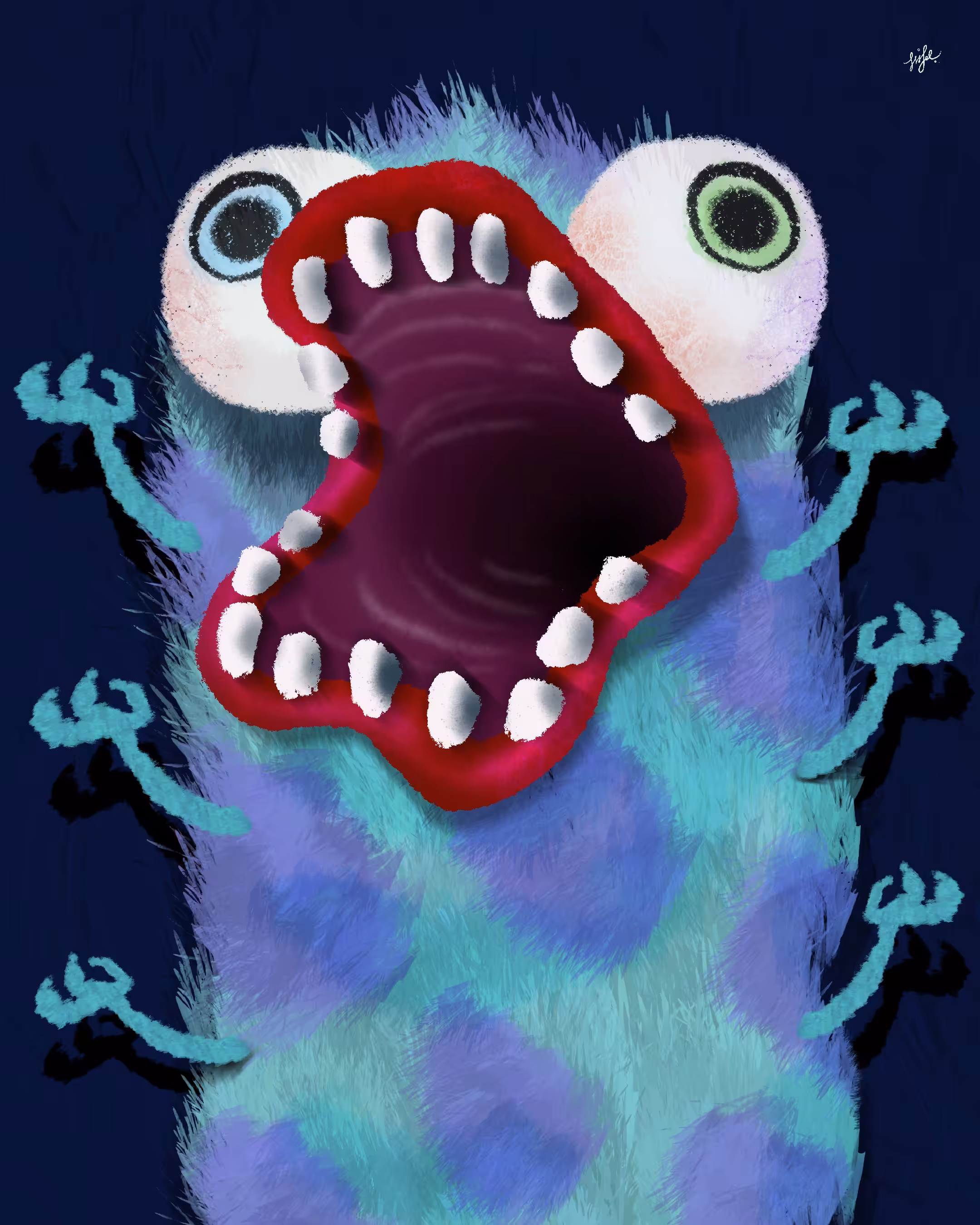 Depression Monster #0032