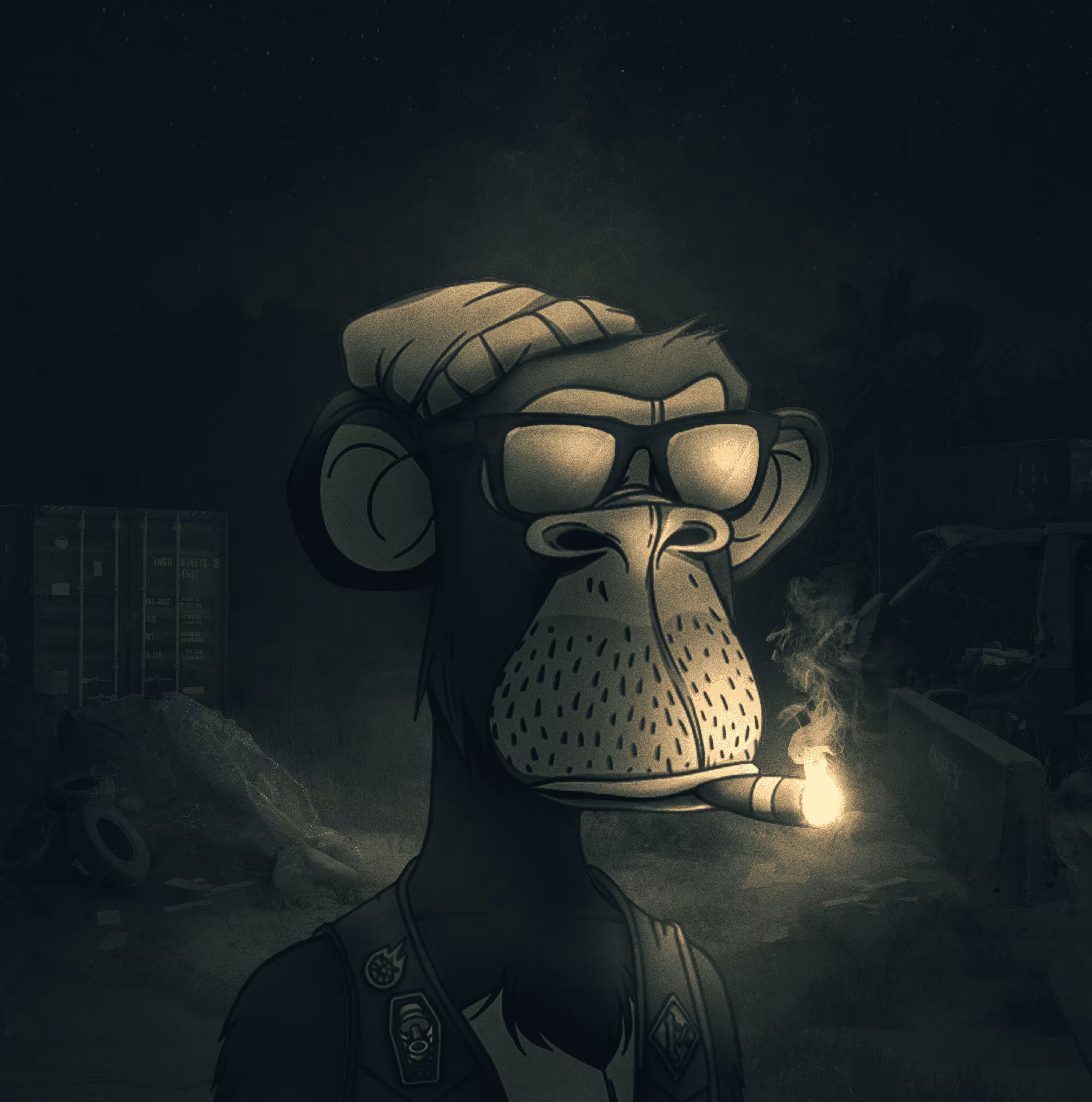 Dark Bored Ape #3940