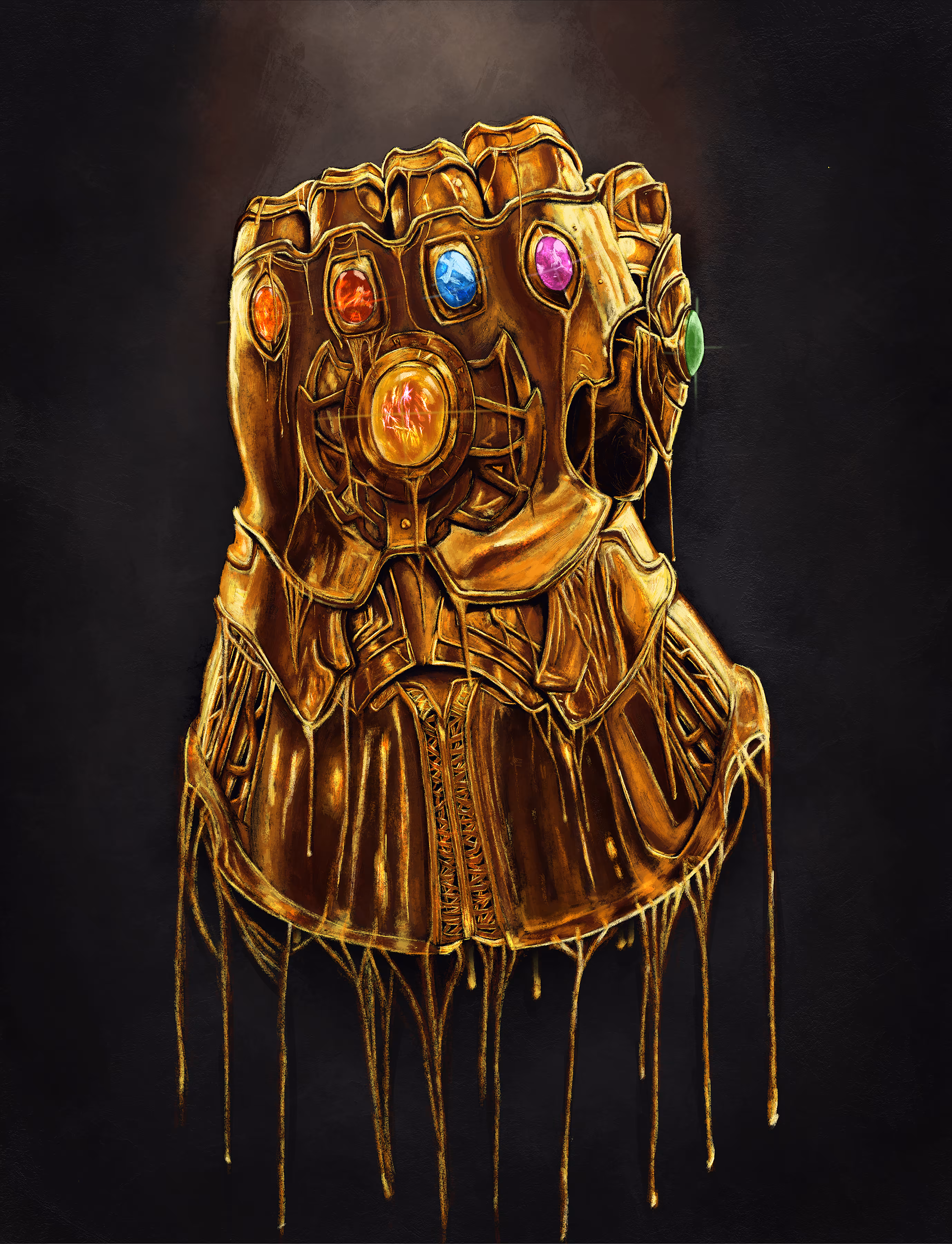 Gilded Infinity Guantlet