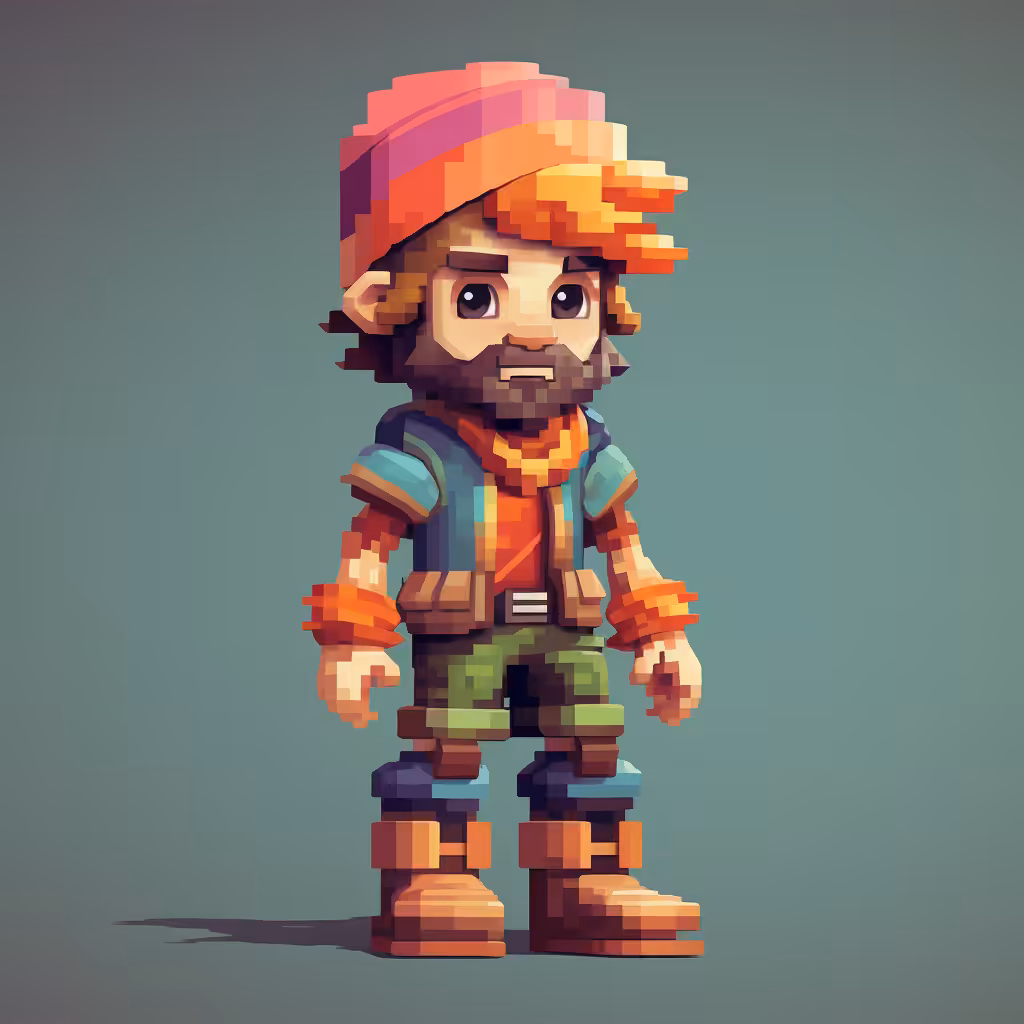 Tez Pixel Figure #157