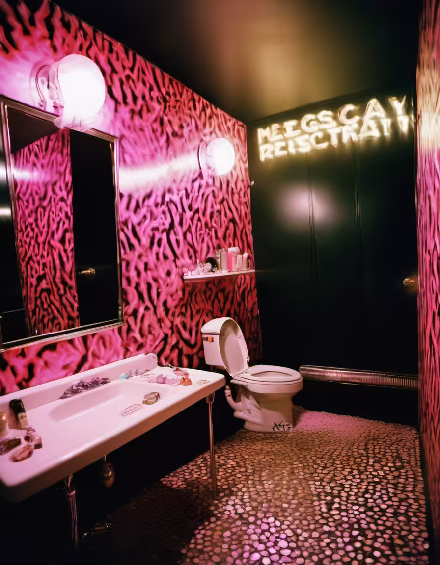 Club Restrooms With Threatening Auras #1