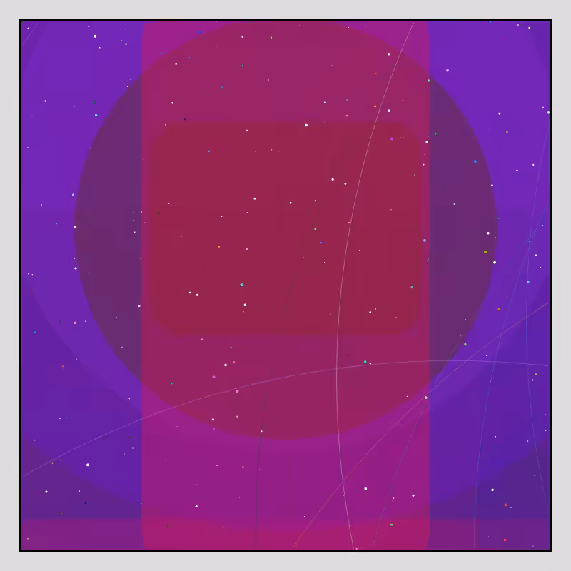 Color Field Starry B #87