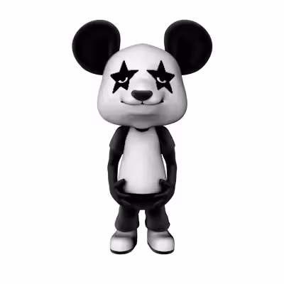 Homie B&W #24 3D Figure