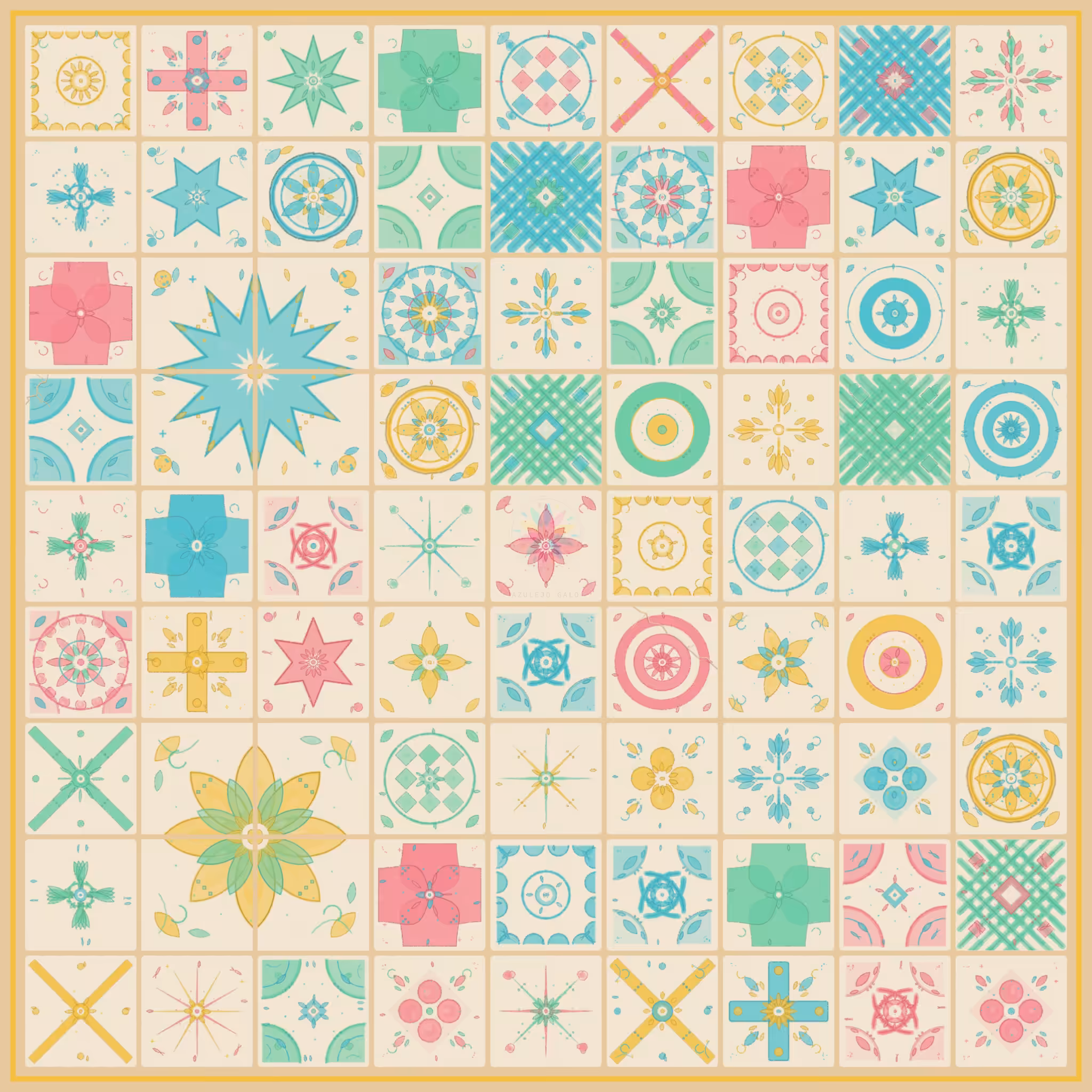 Azulejo Galo by Bryan Brinkman #121