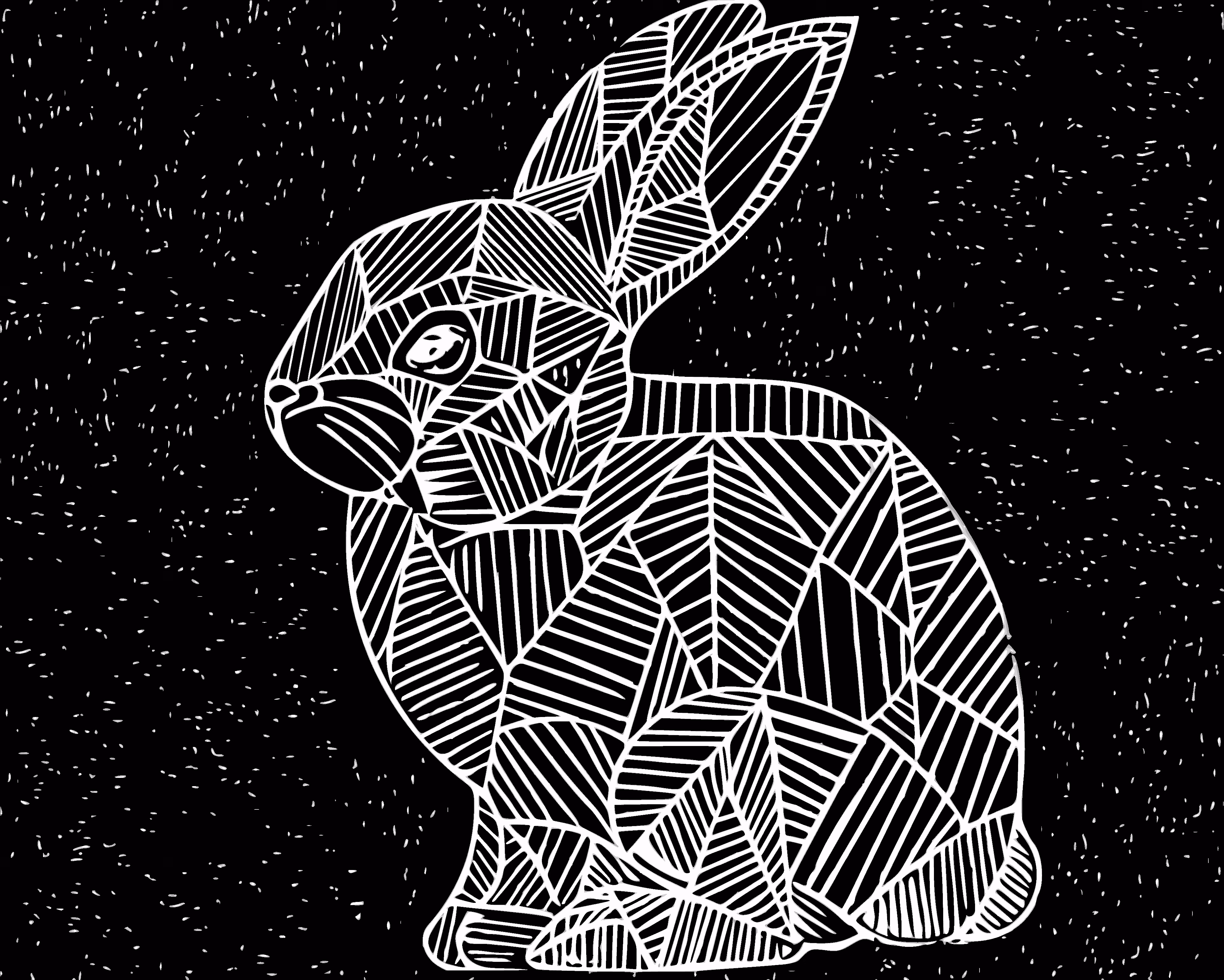 Lines Of Bunny