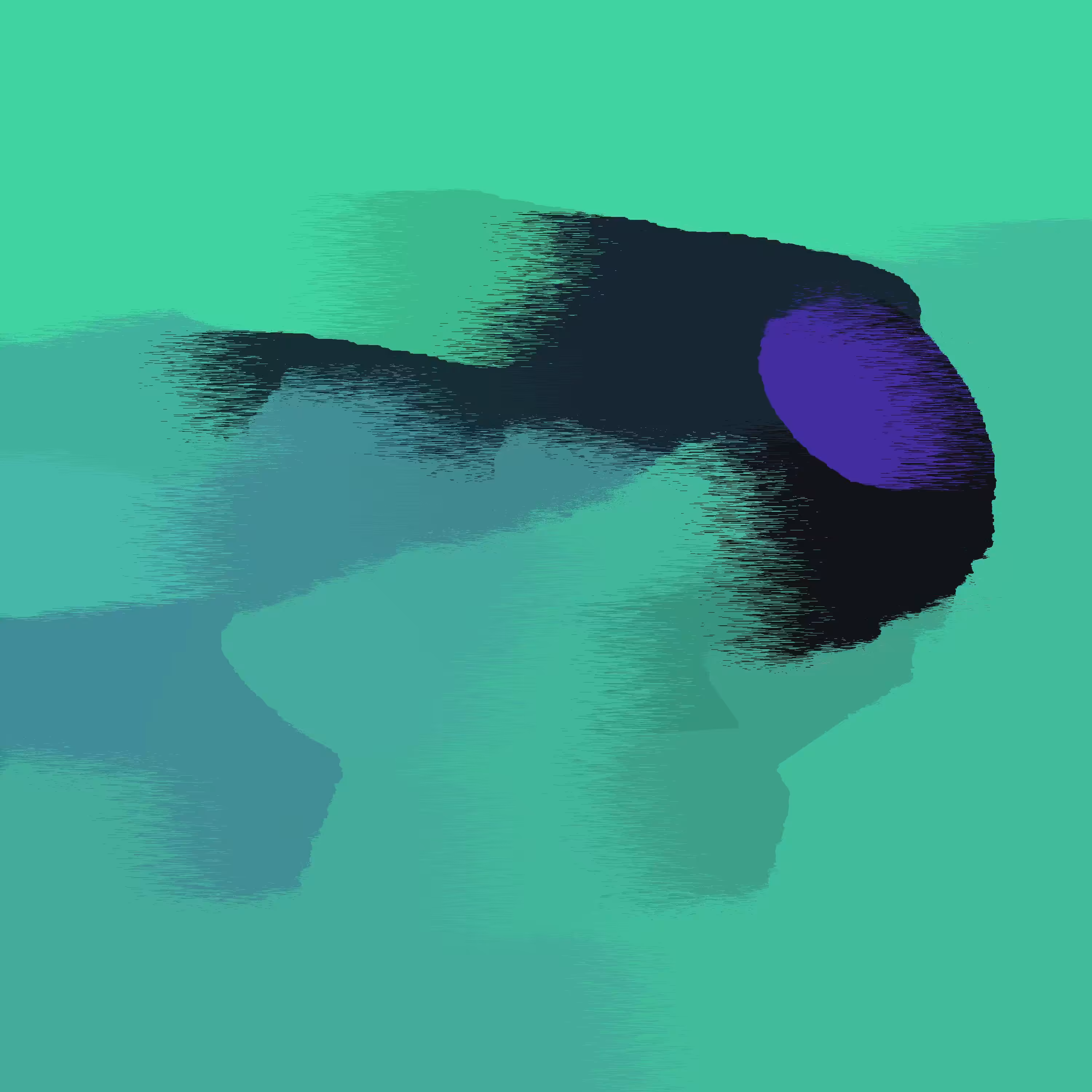 Alien with a big eye