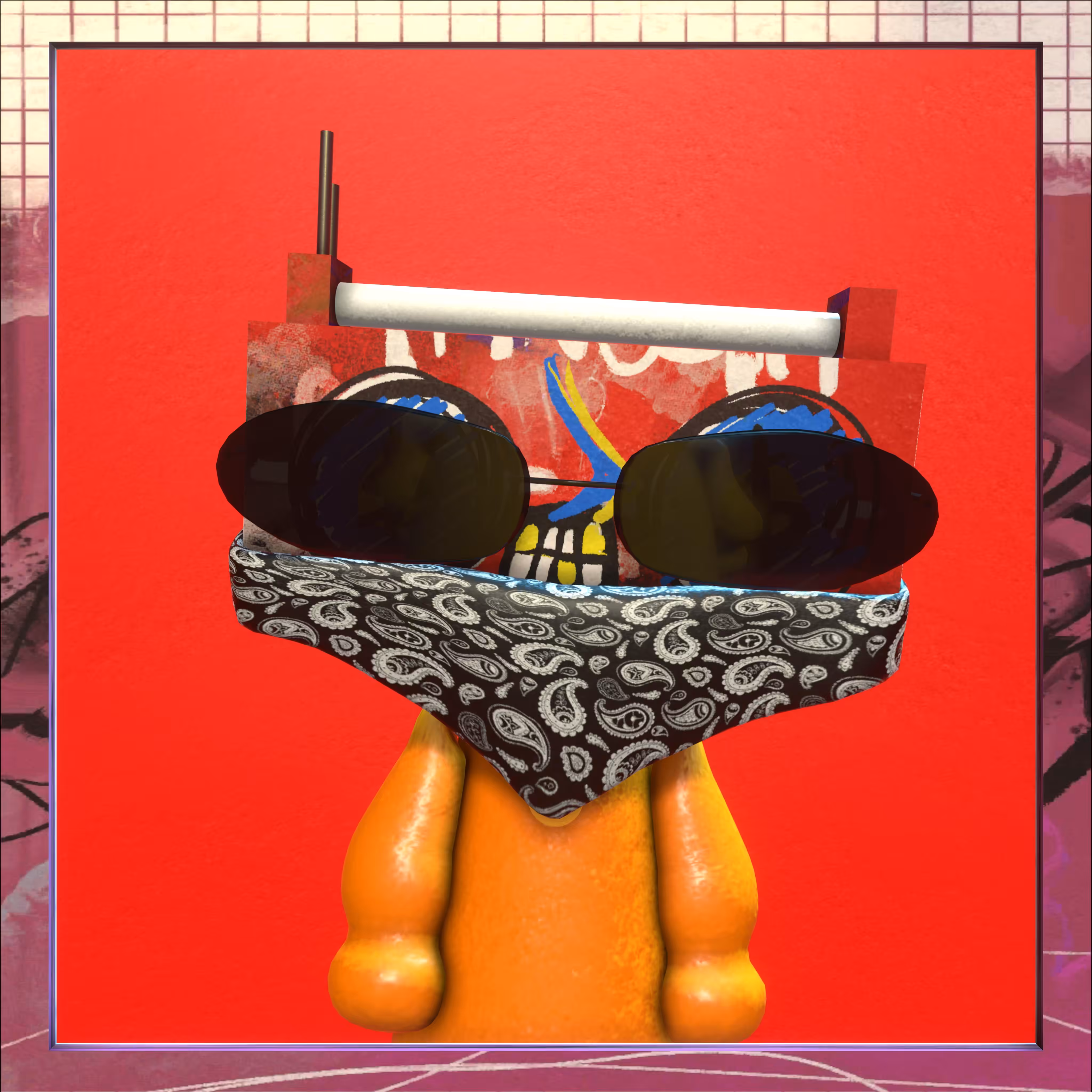 Boomboxhead #409
