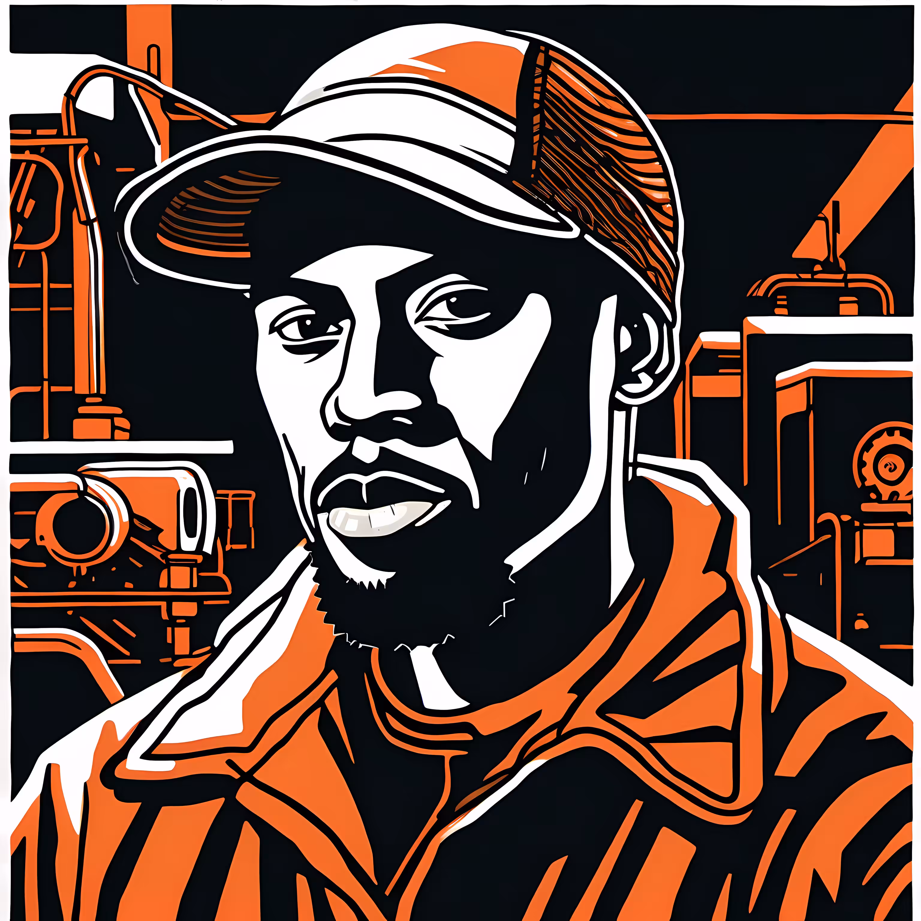 Workforce Portrait / Automotive Assembly Line Worker #4