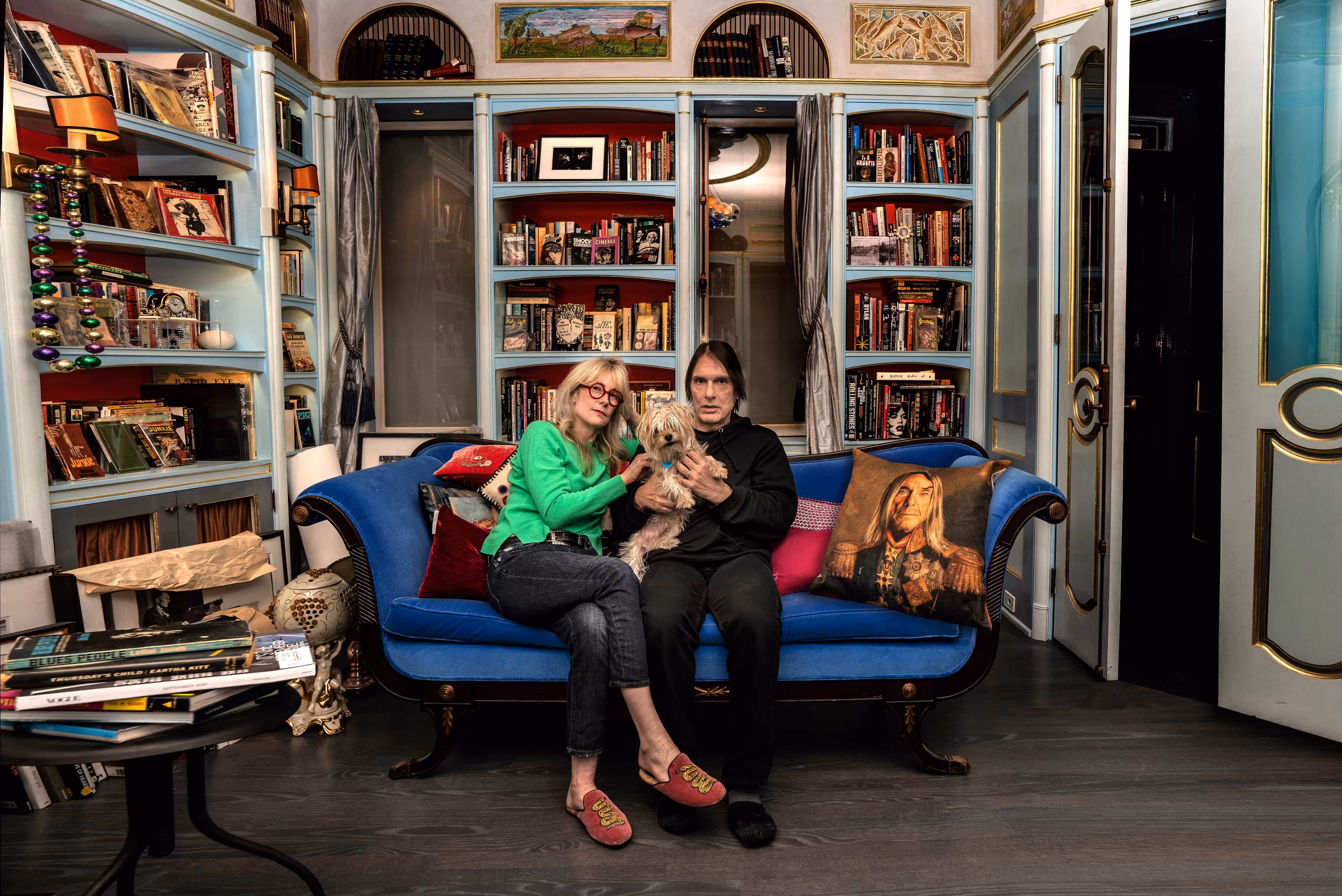New Yorkers - Gillian McCain and Jim Marshall