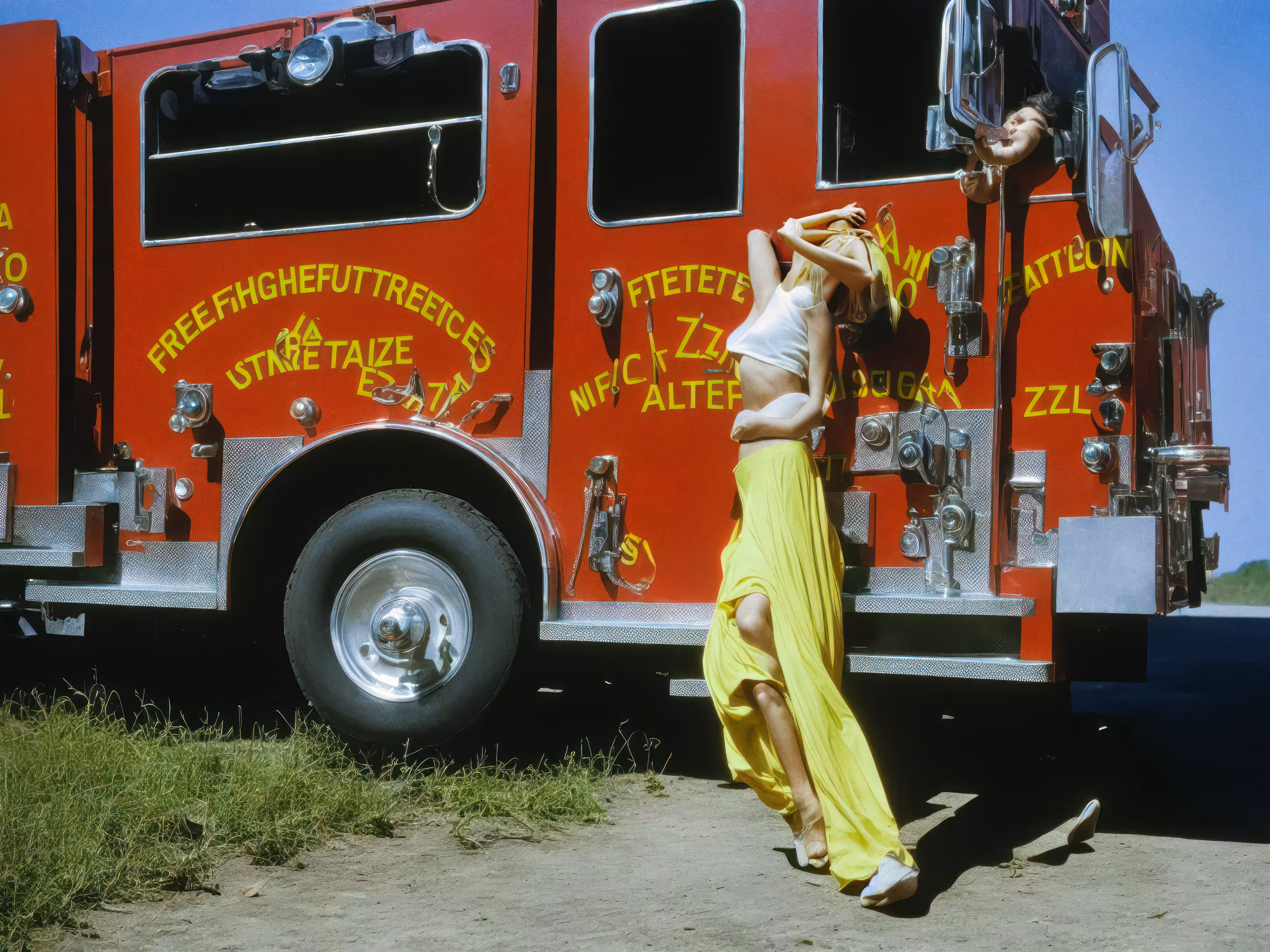 Fire House Pin-Up