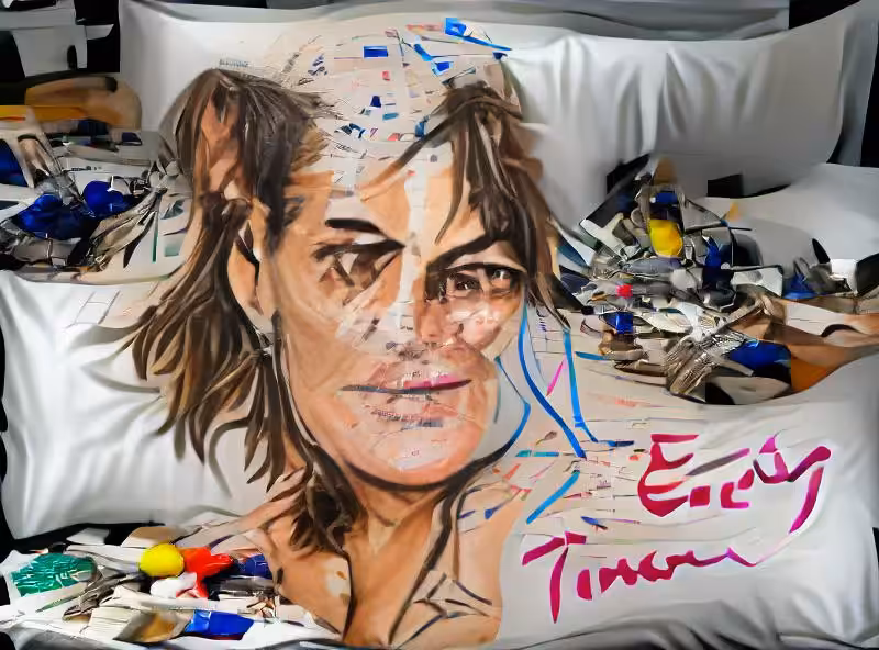 Abraham's First Works: Tracey Emin in her messy bed