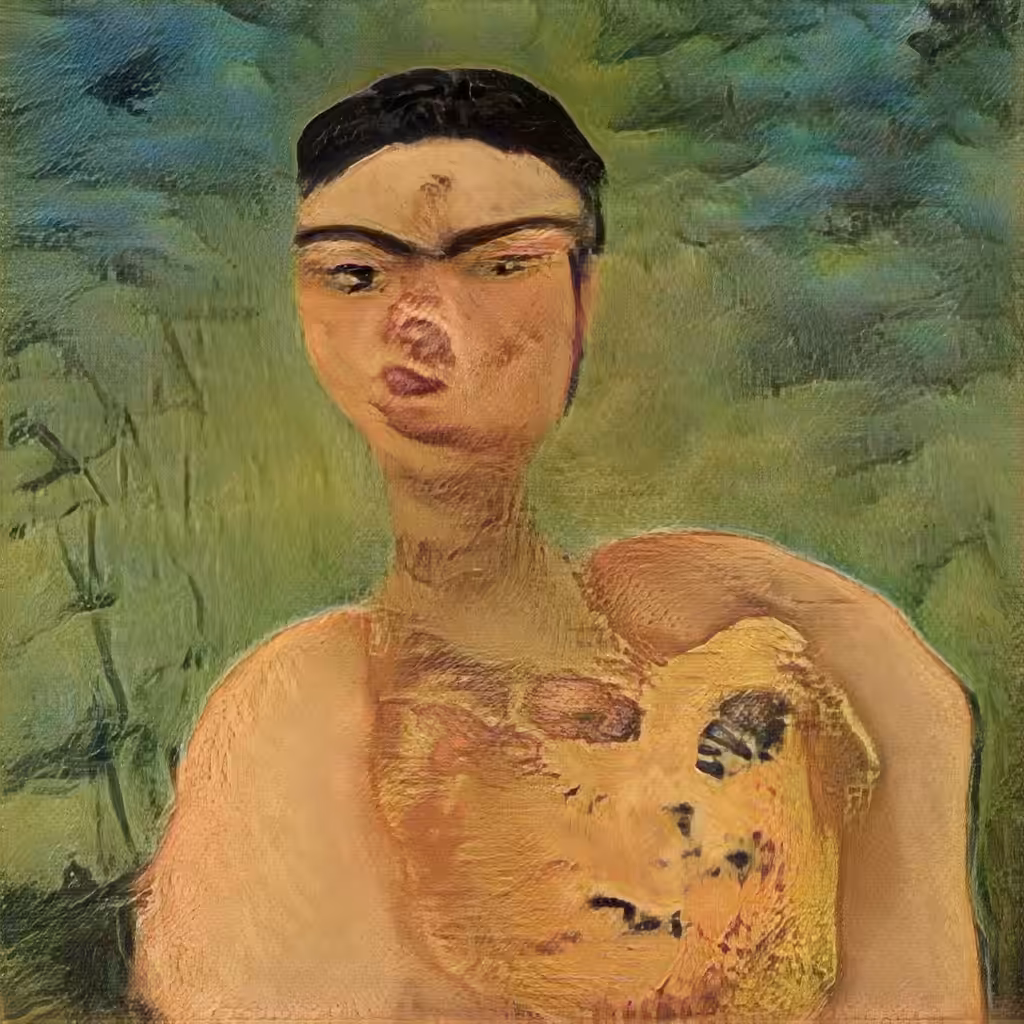 Kahlo x Morisot AI #1