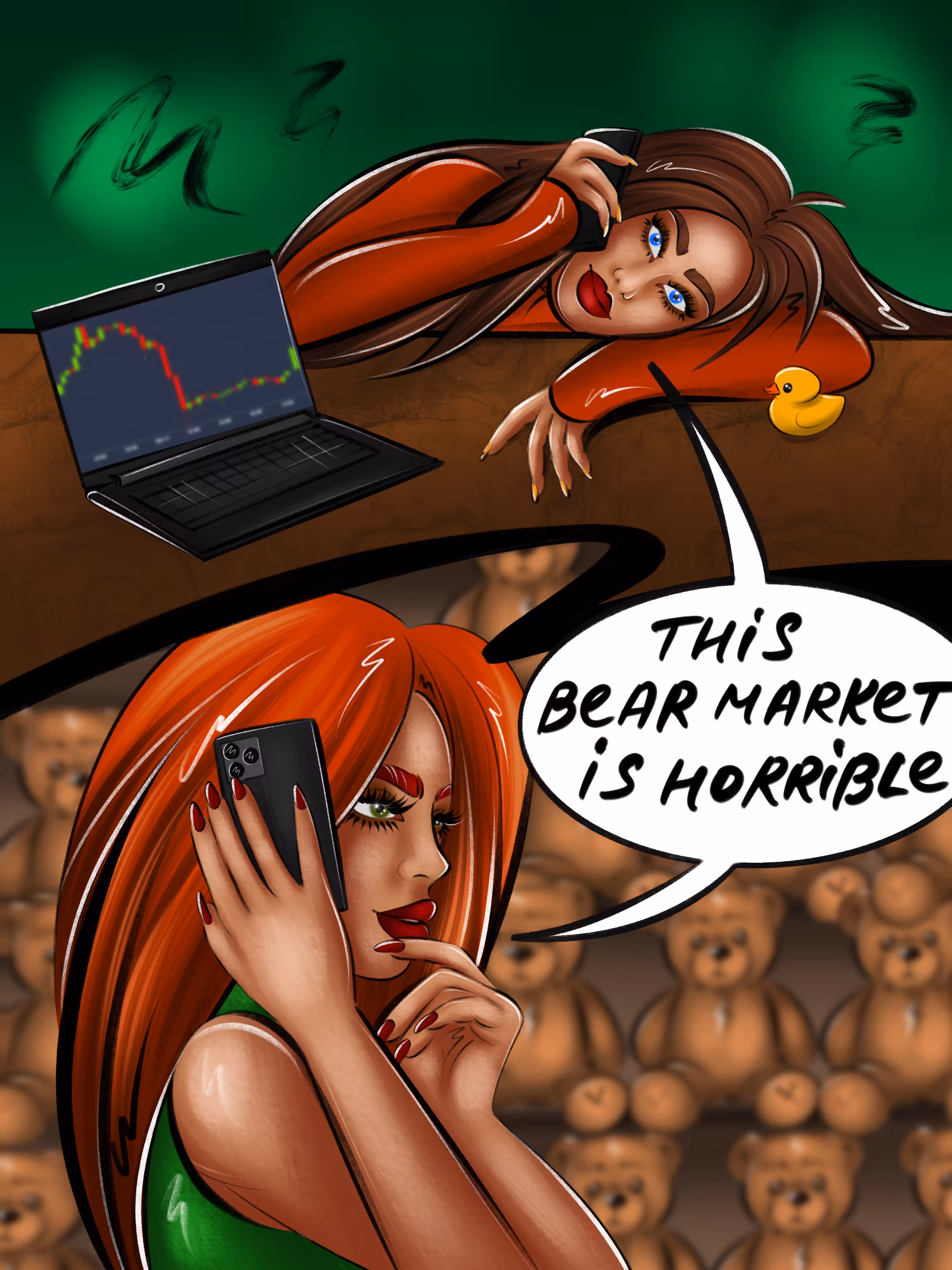 Horrible bear market