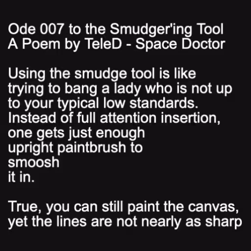 Ode 007 to the Smudg...