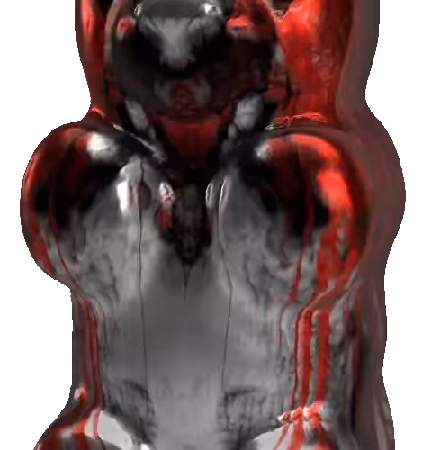 Rorschach Trip Gummy Bear #009
