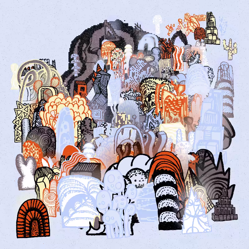 Mounds 3 #243