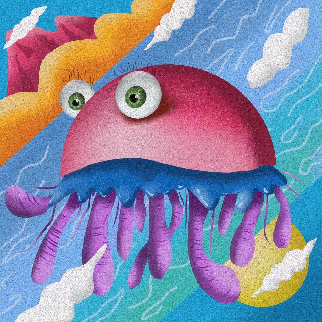 Flying Jelly Fish