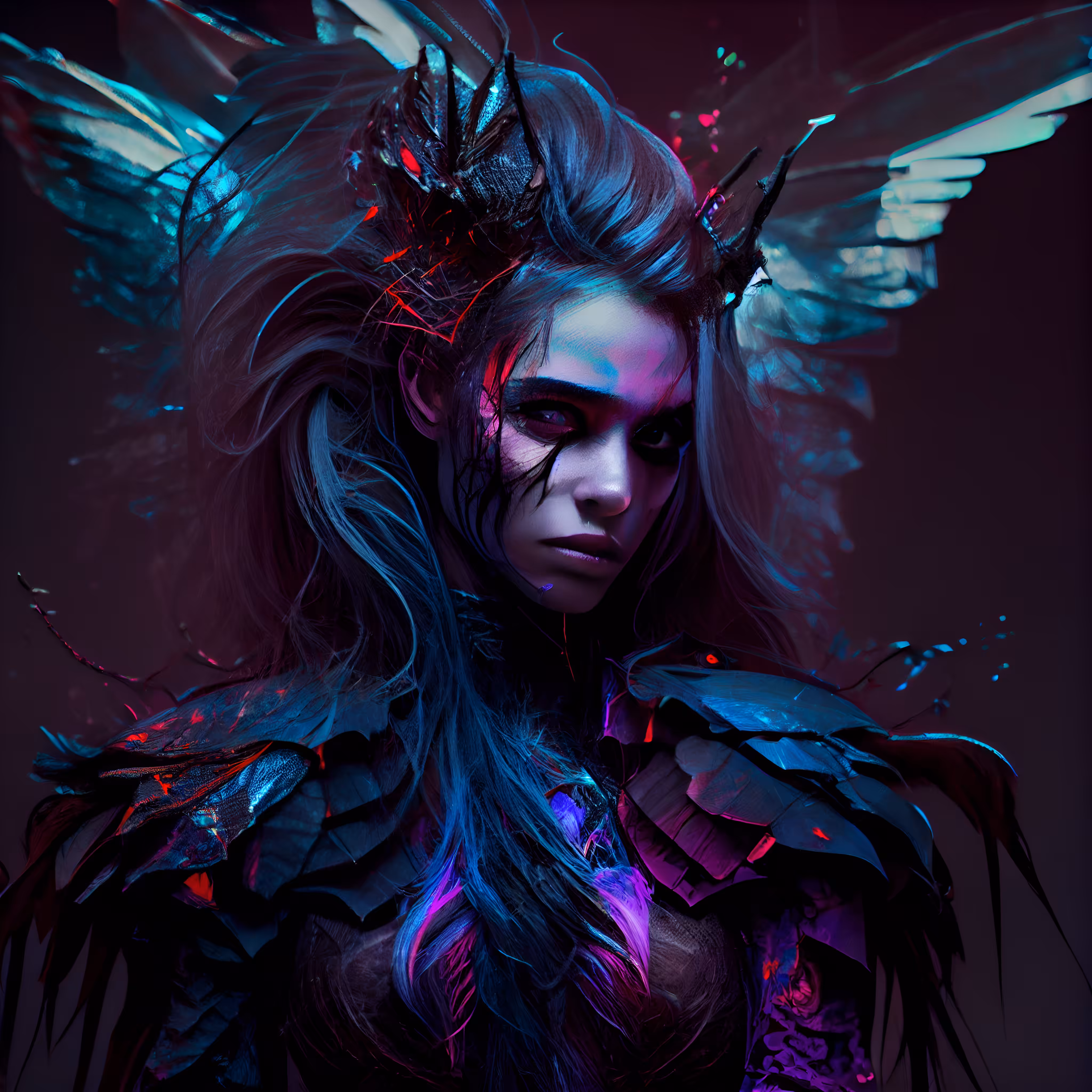 In the form of the Devil