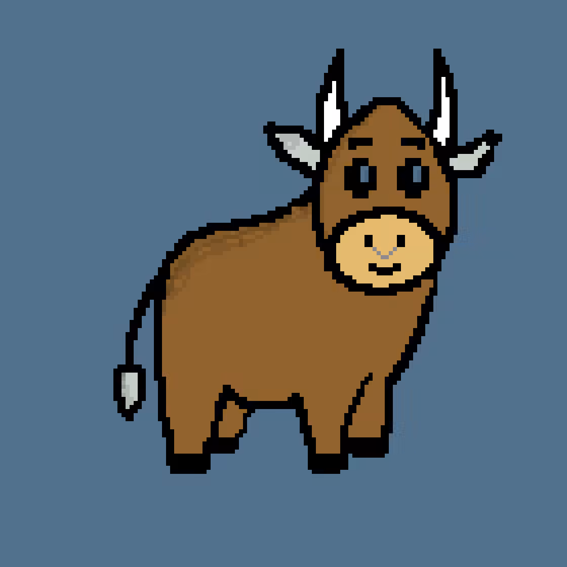 Cute bull #10
