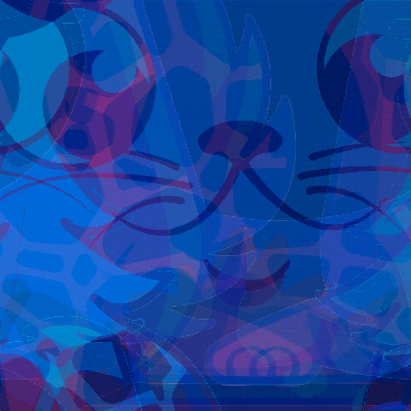 Kittie in Crypto Blue