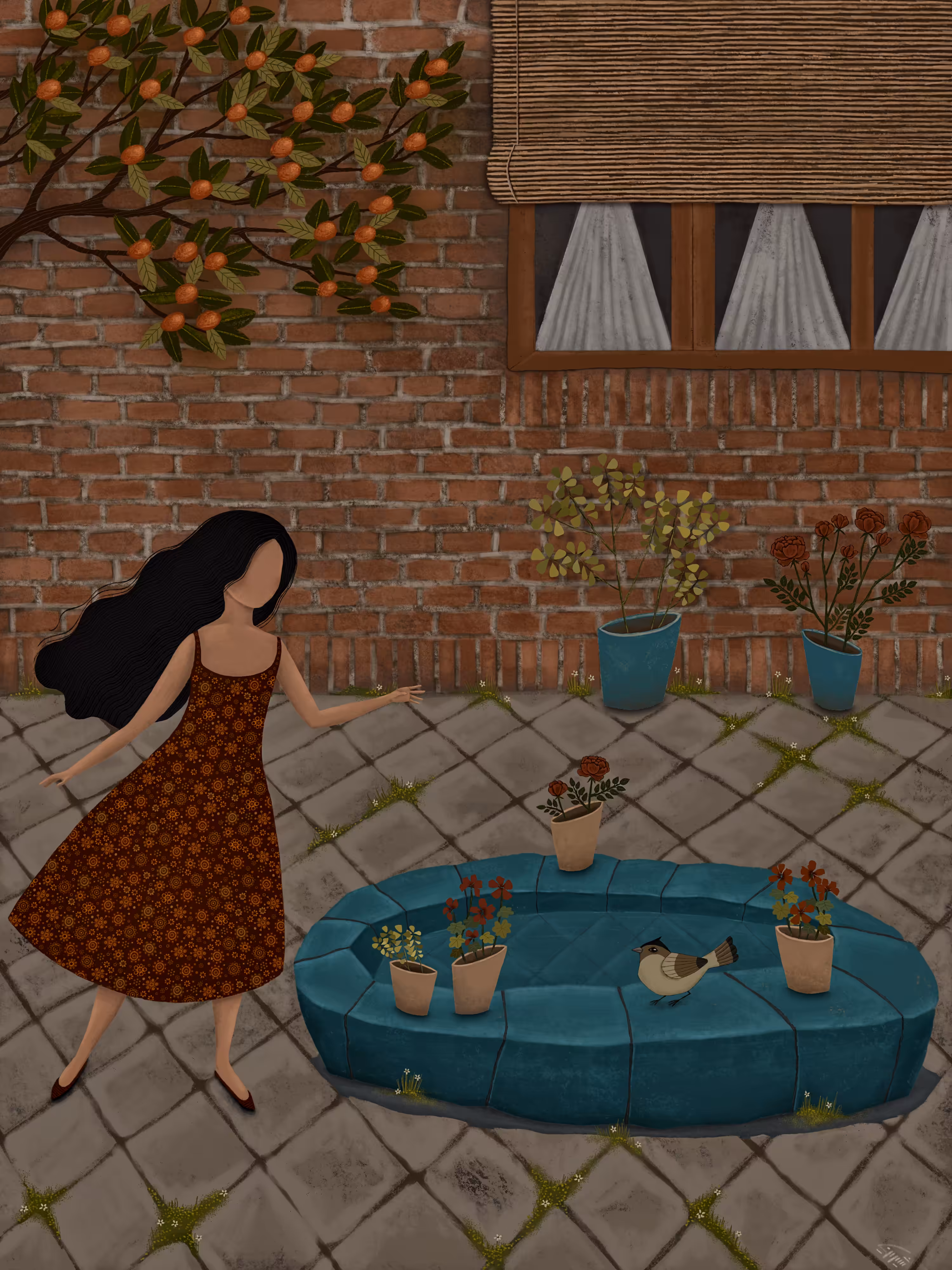 Ashi Mashi, The Little Sparrow