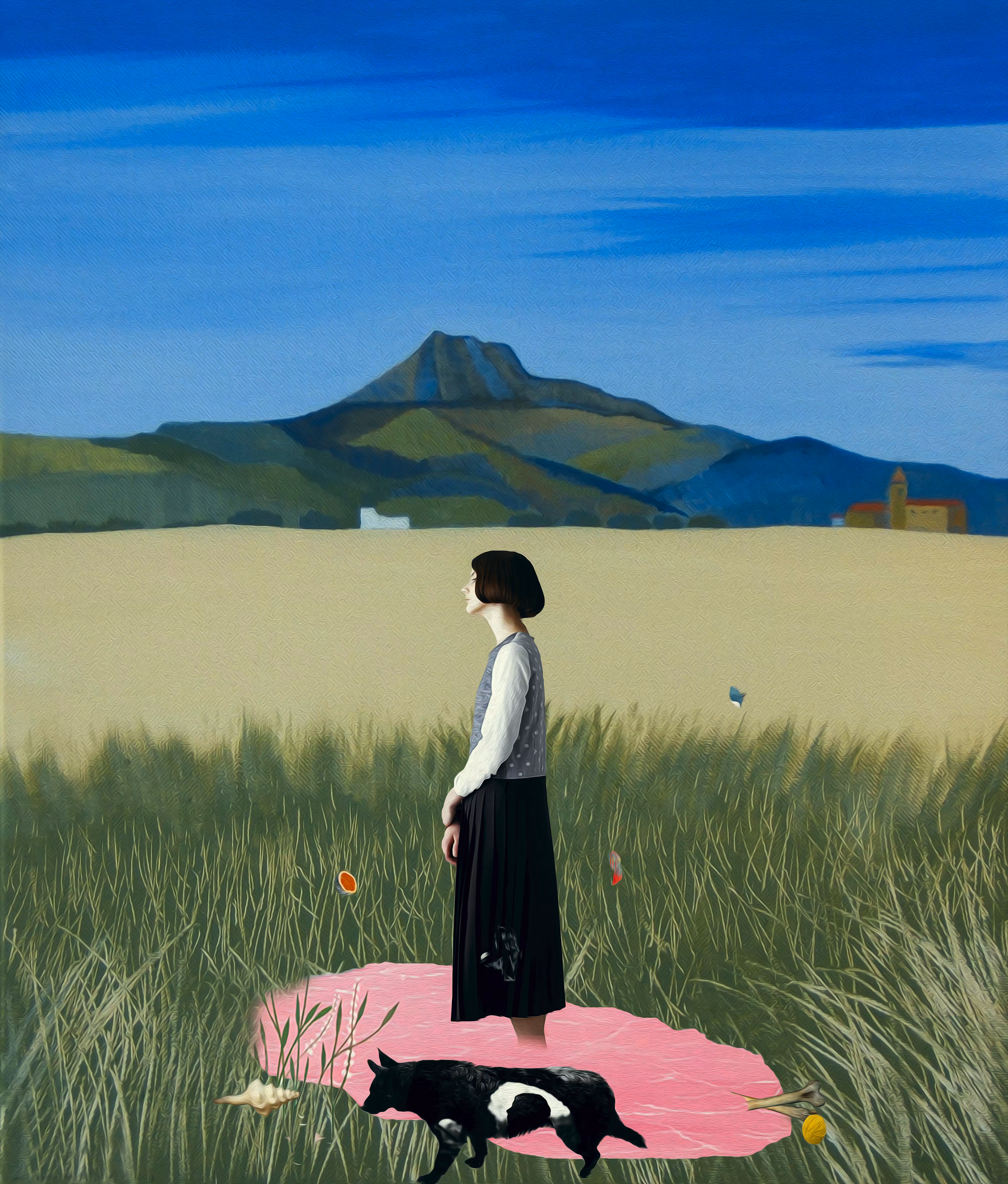 pink puddle