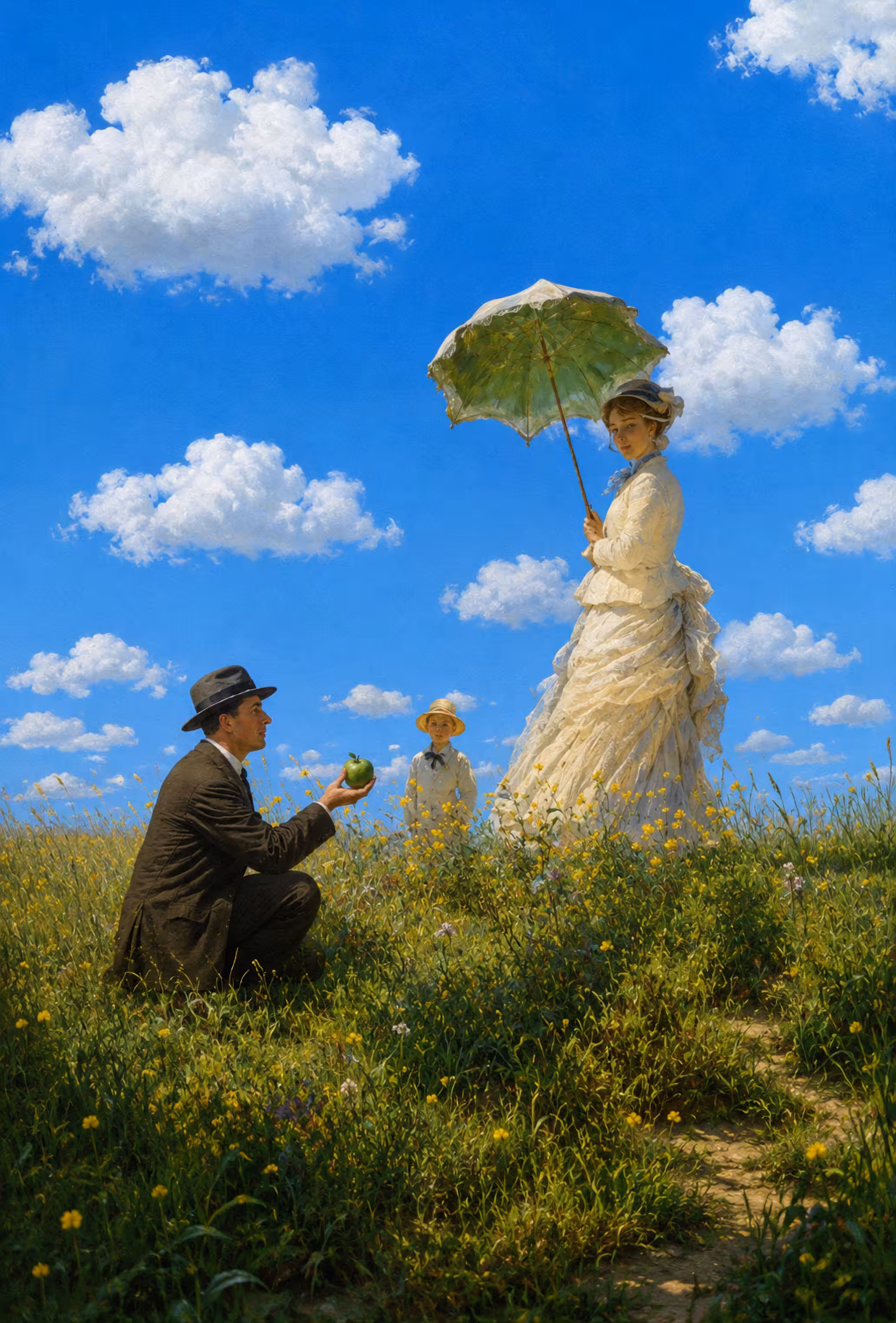 Woman With A Parasol