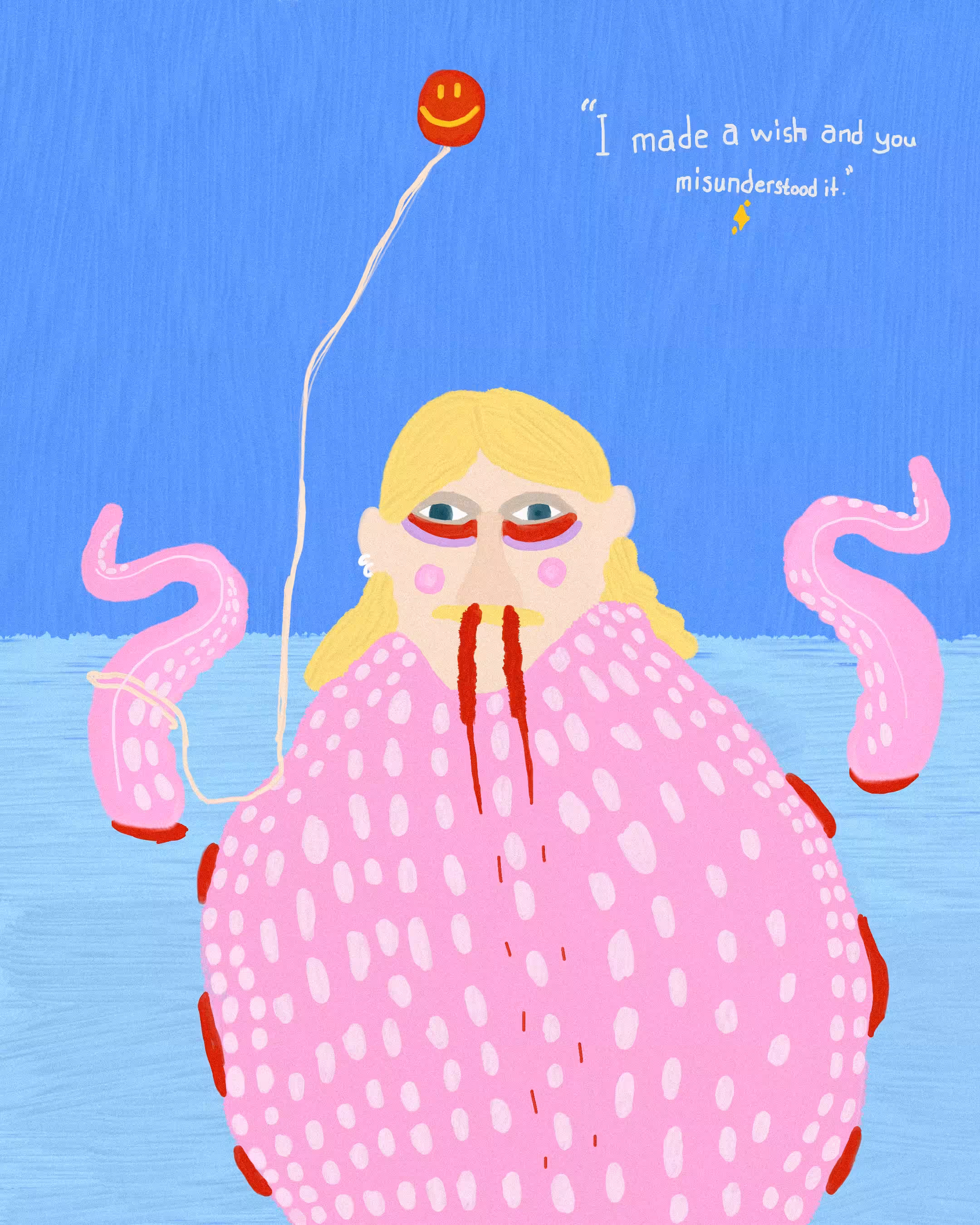 I made a wish and you misunderstood it