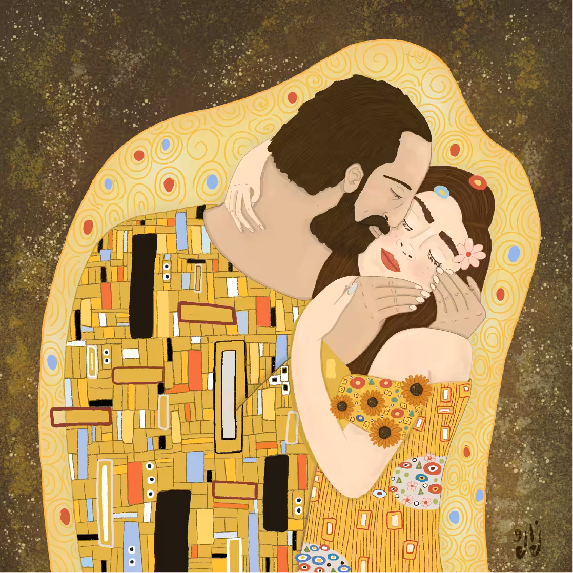 The kiss - Zaru version