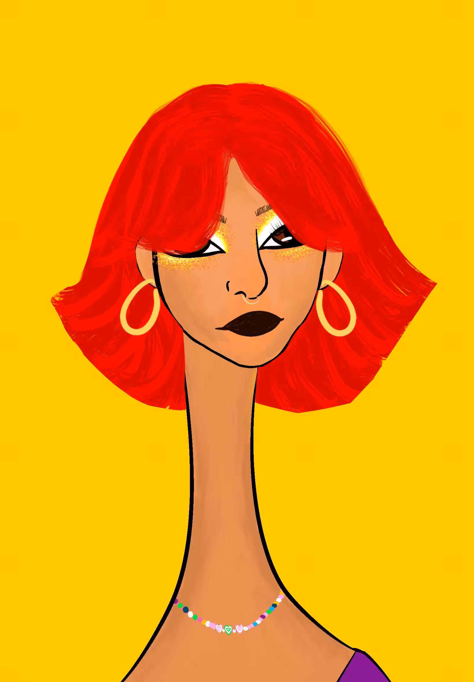 Long Neckie Ladies: Long Neckie Lady #1296