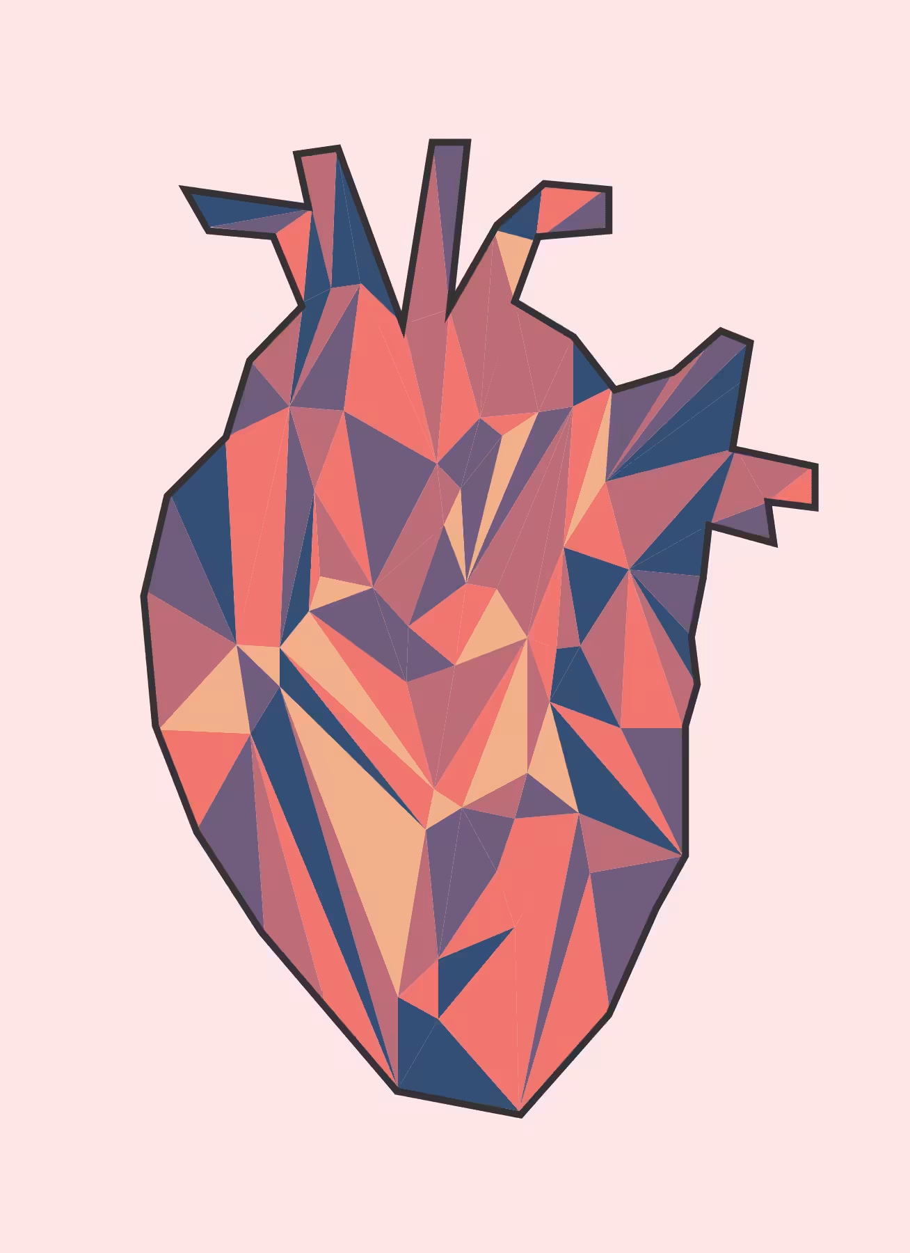 CryptoBauhaus: Color of the Heart: №6