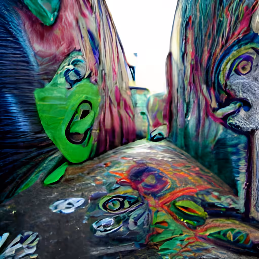 Even the Art was Arguing