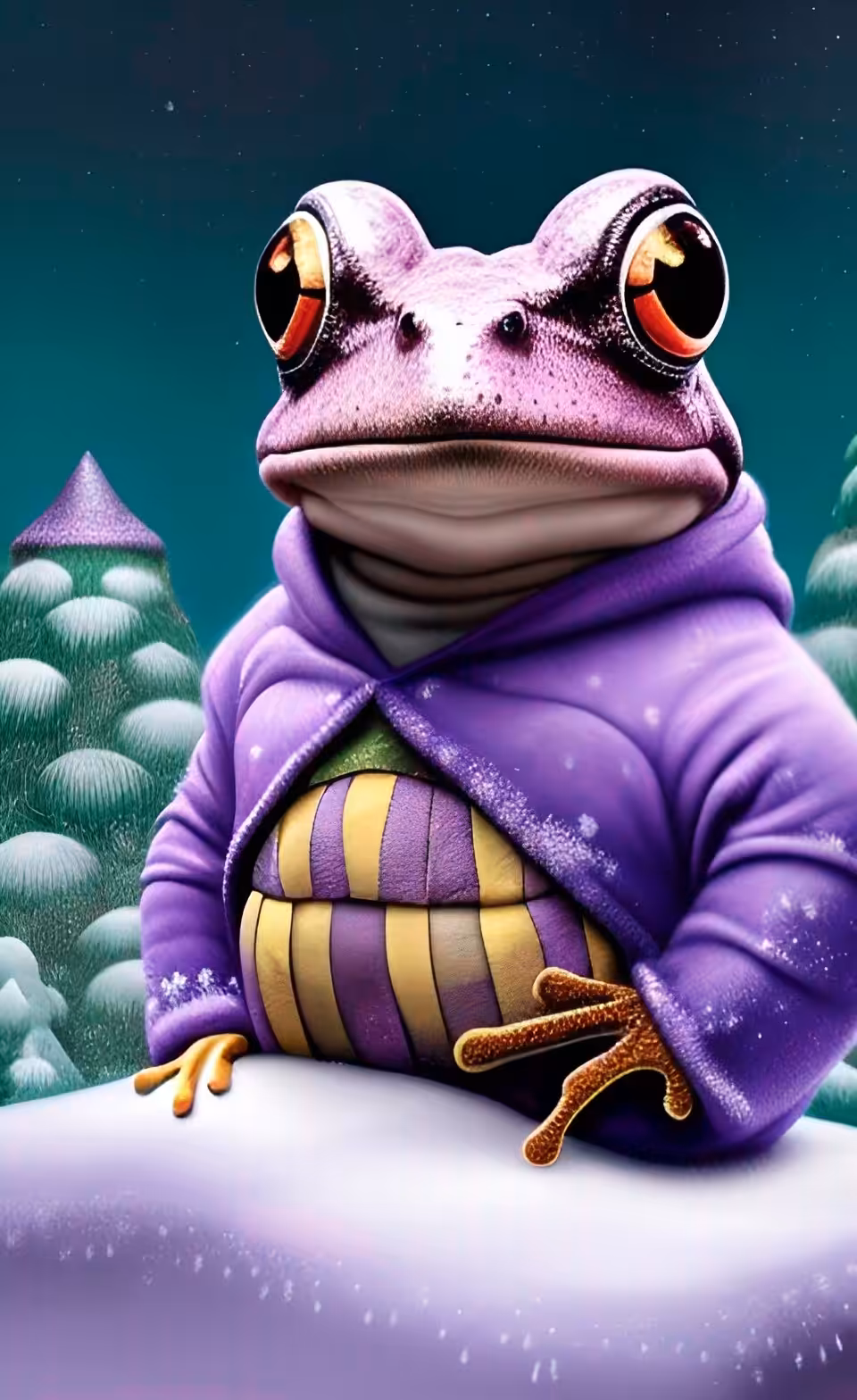 Winter Wizards: Toads in Training #1
