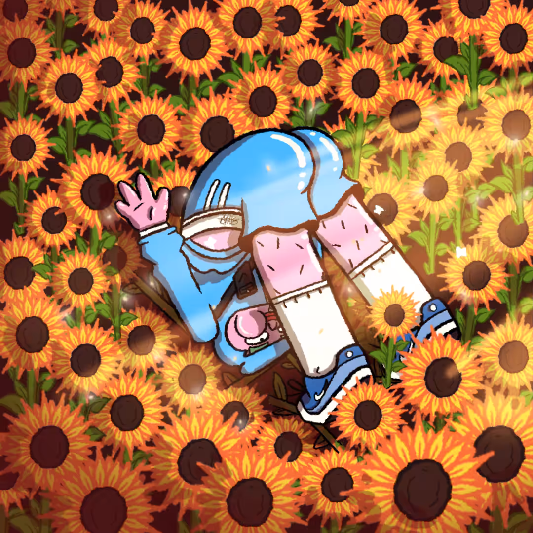 Sunflower Sniff
