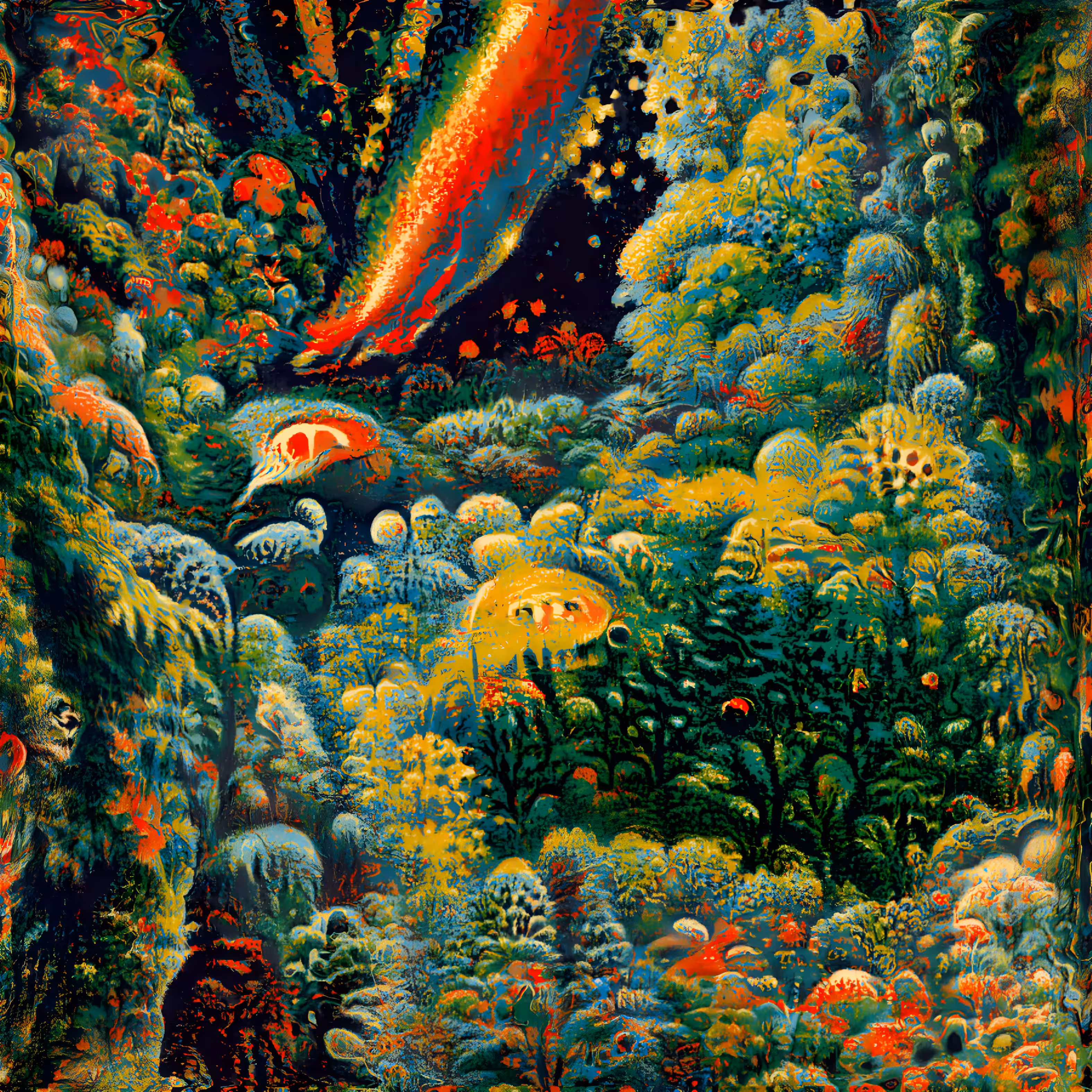 rainbow spaceship voyage #5